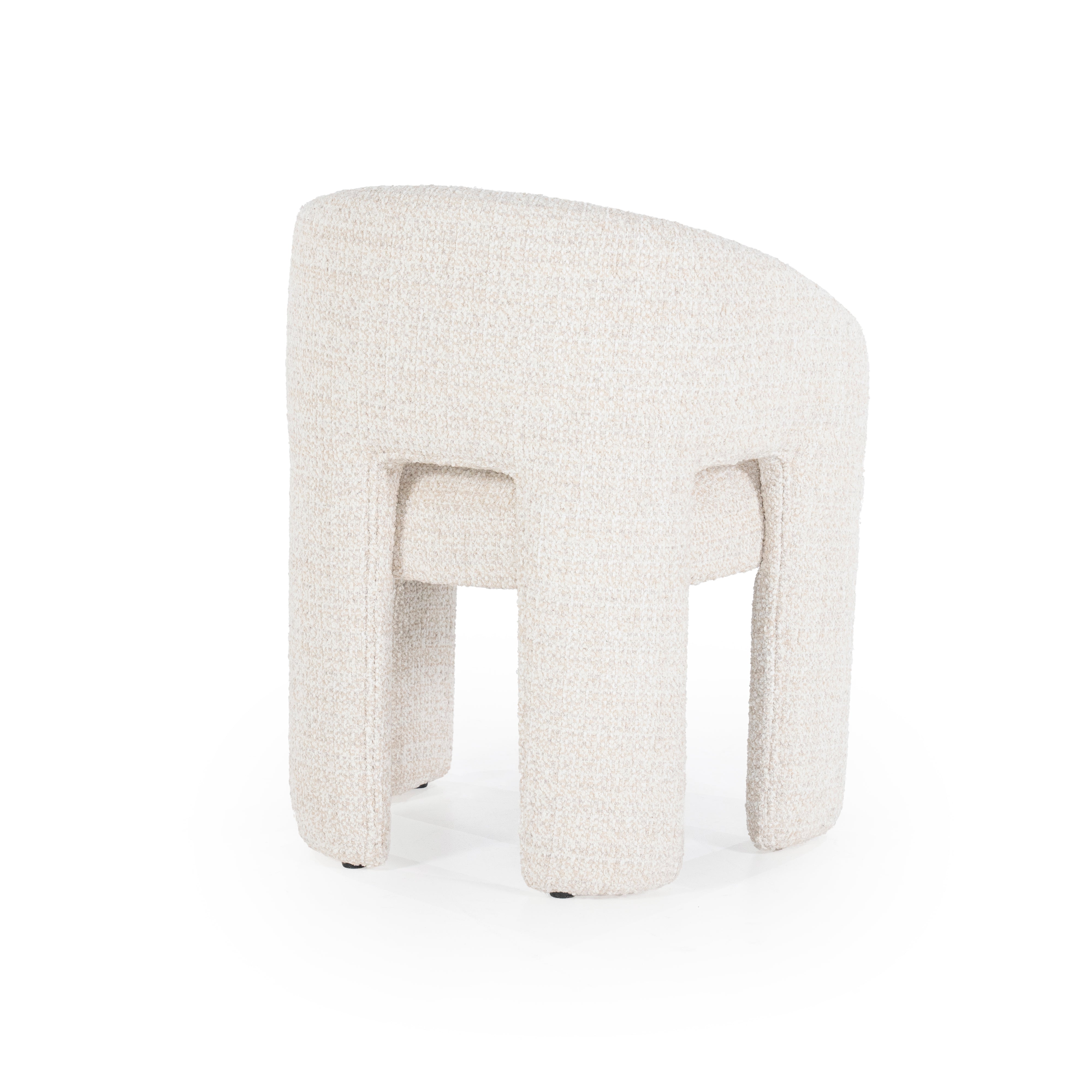 Krzesło z podłokietnikami HAMILTON jasnobeżowy