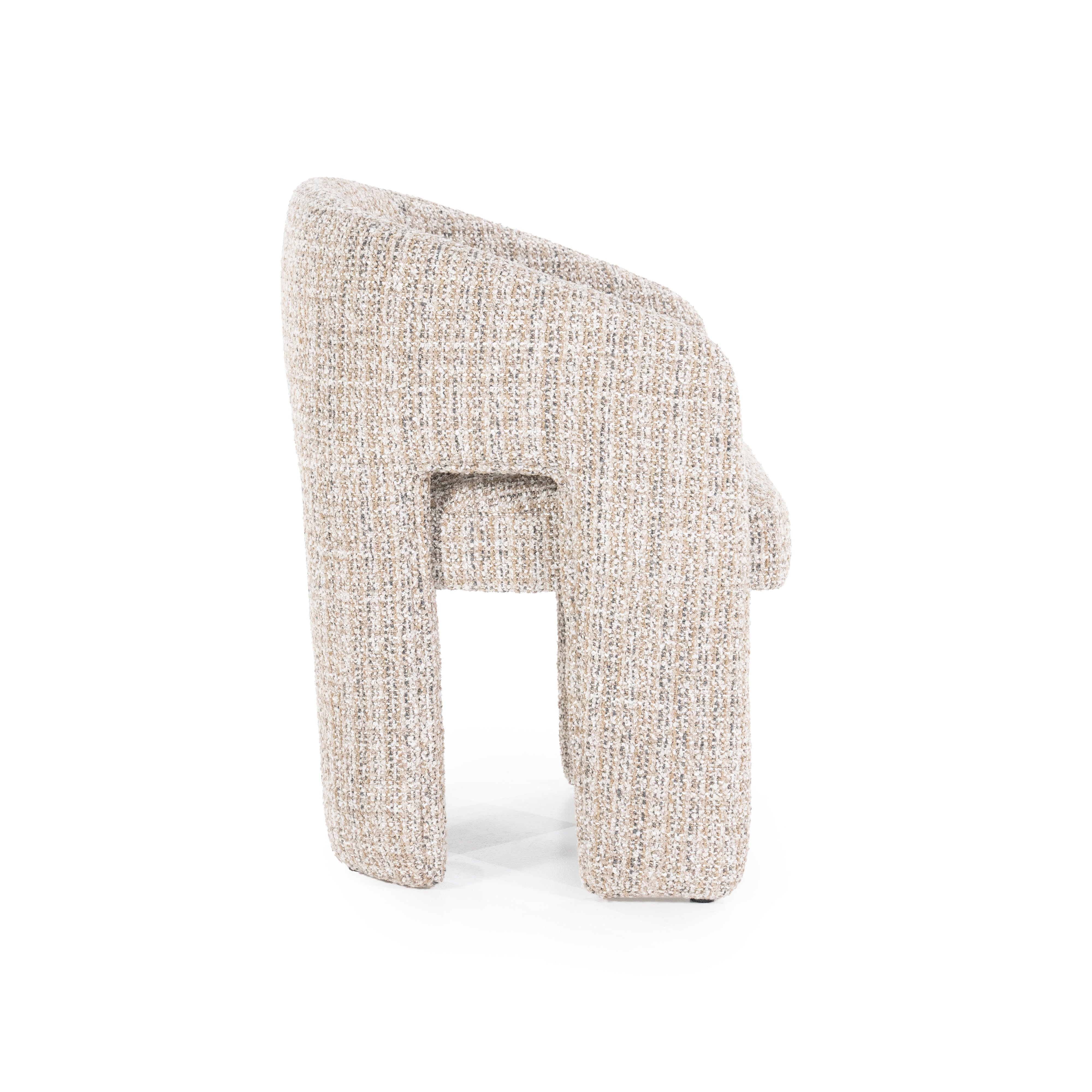 Krzesło z podłokietnikami HAMILTON taupe