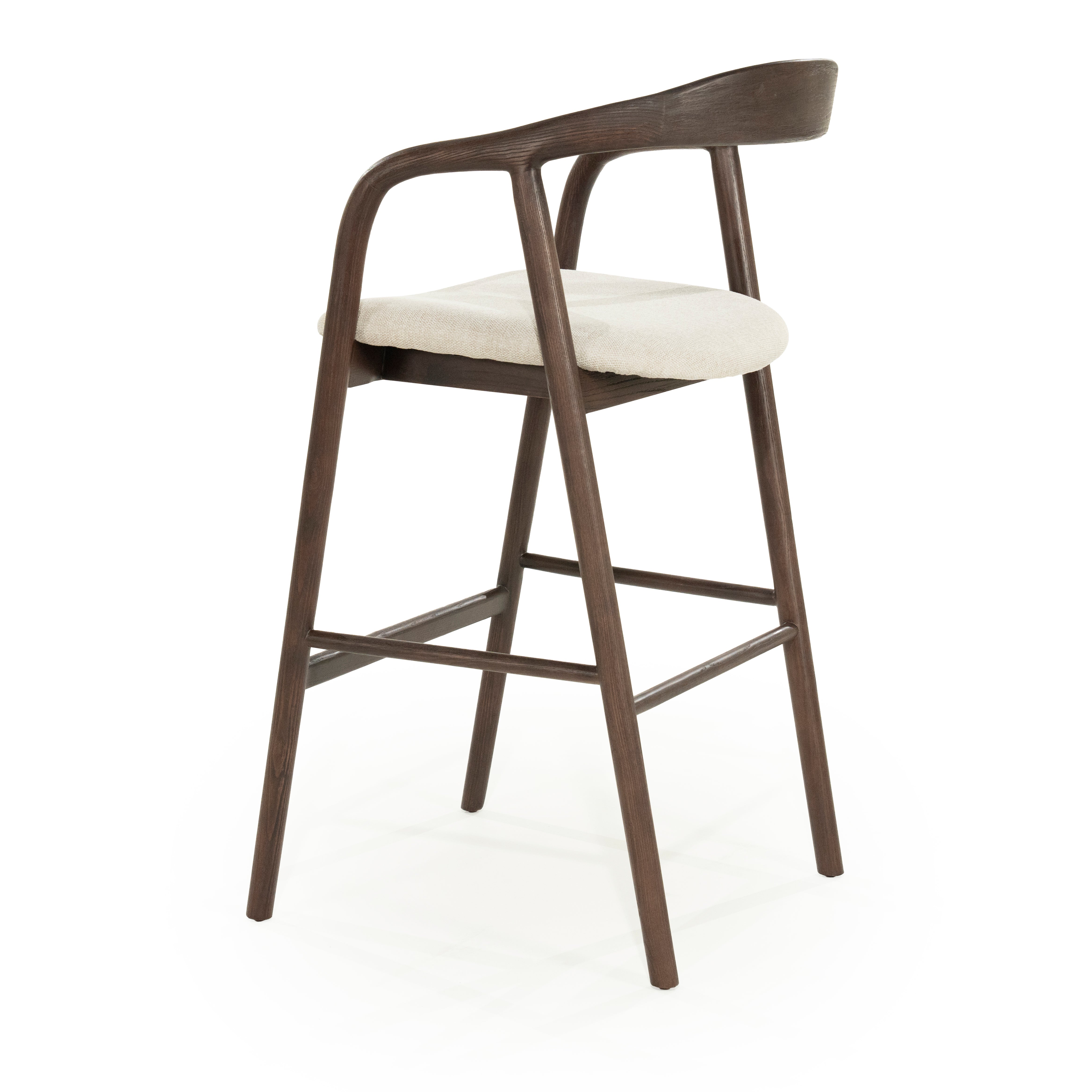 RAYVEN Stool dark ash wood