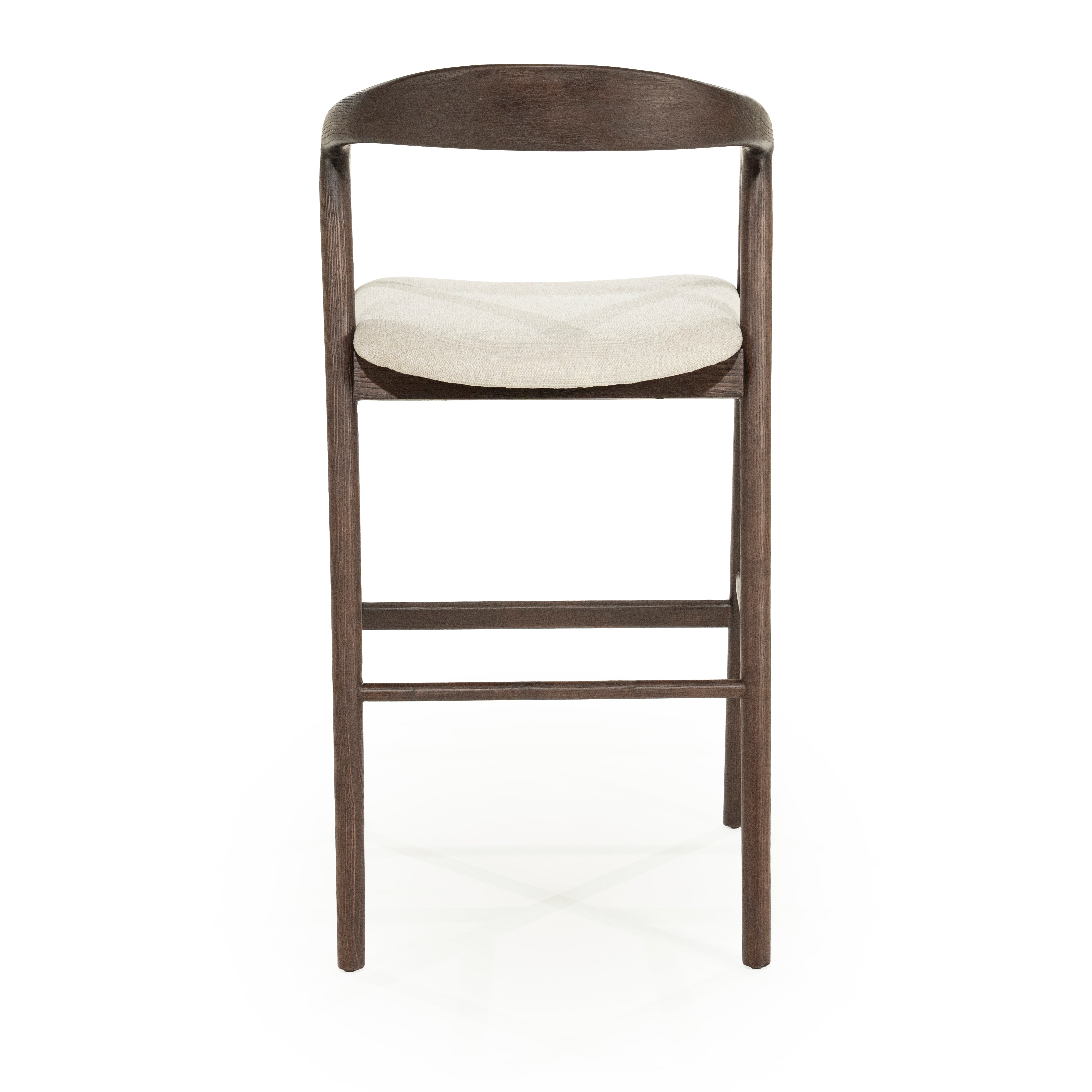 RAYVEN Stool dark ash wood