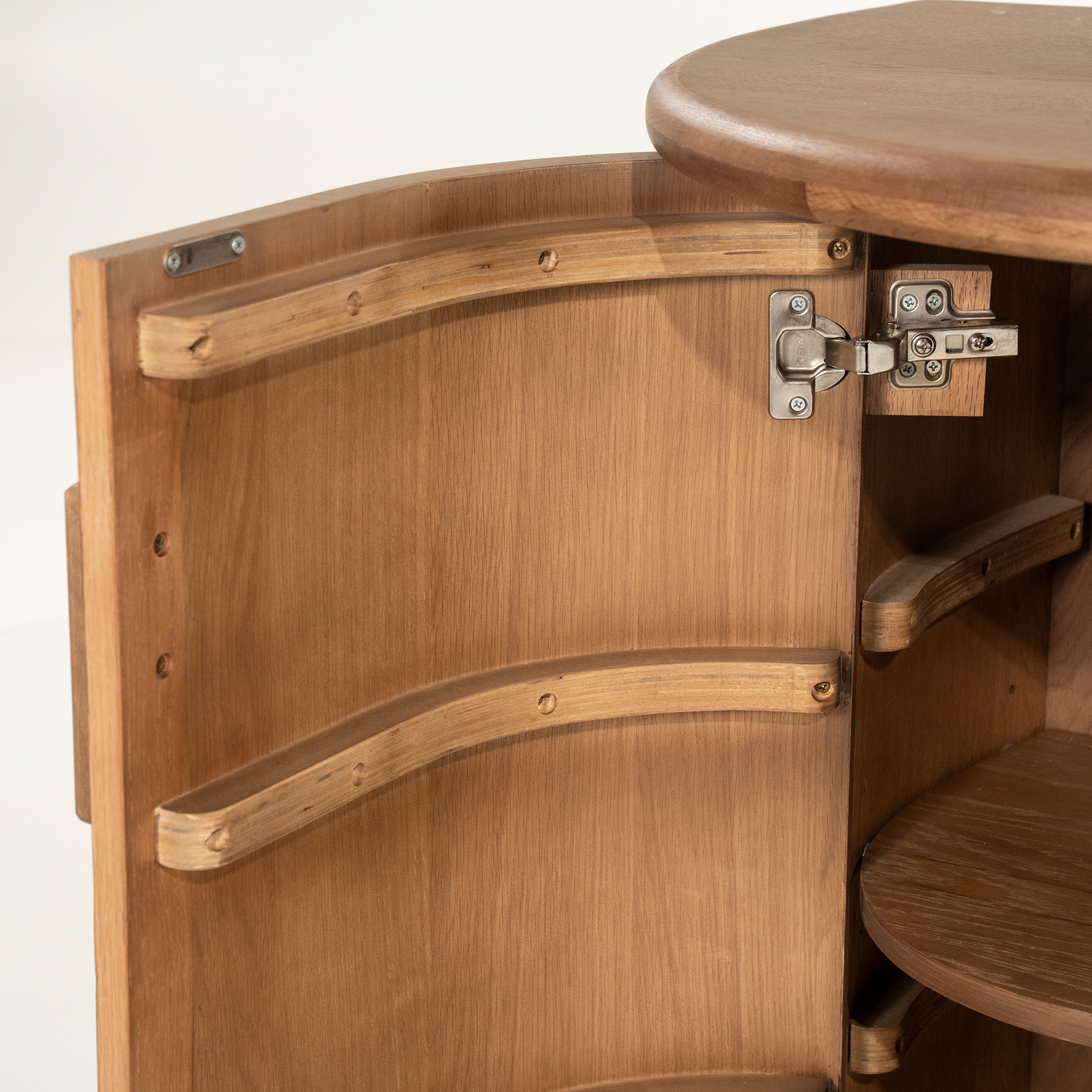 Komoda JOSH tmavé dubové dřevo