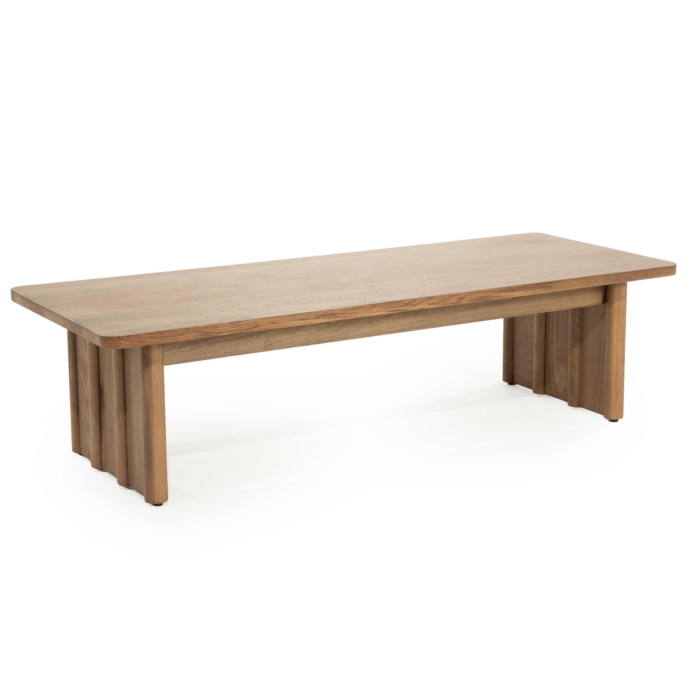 JAKE Coffee Table Dark Oak Wood