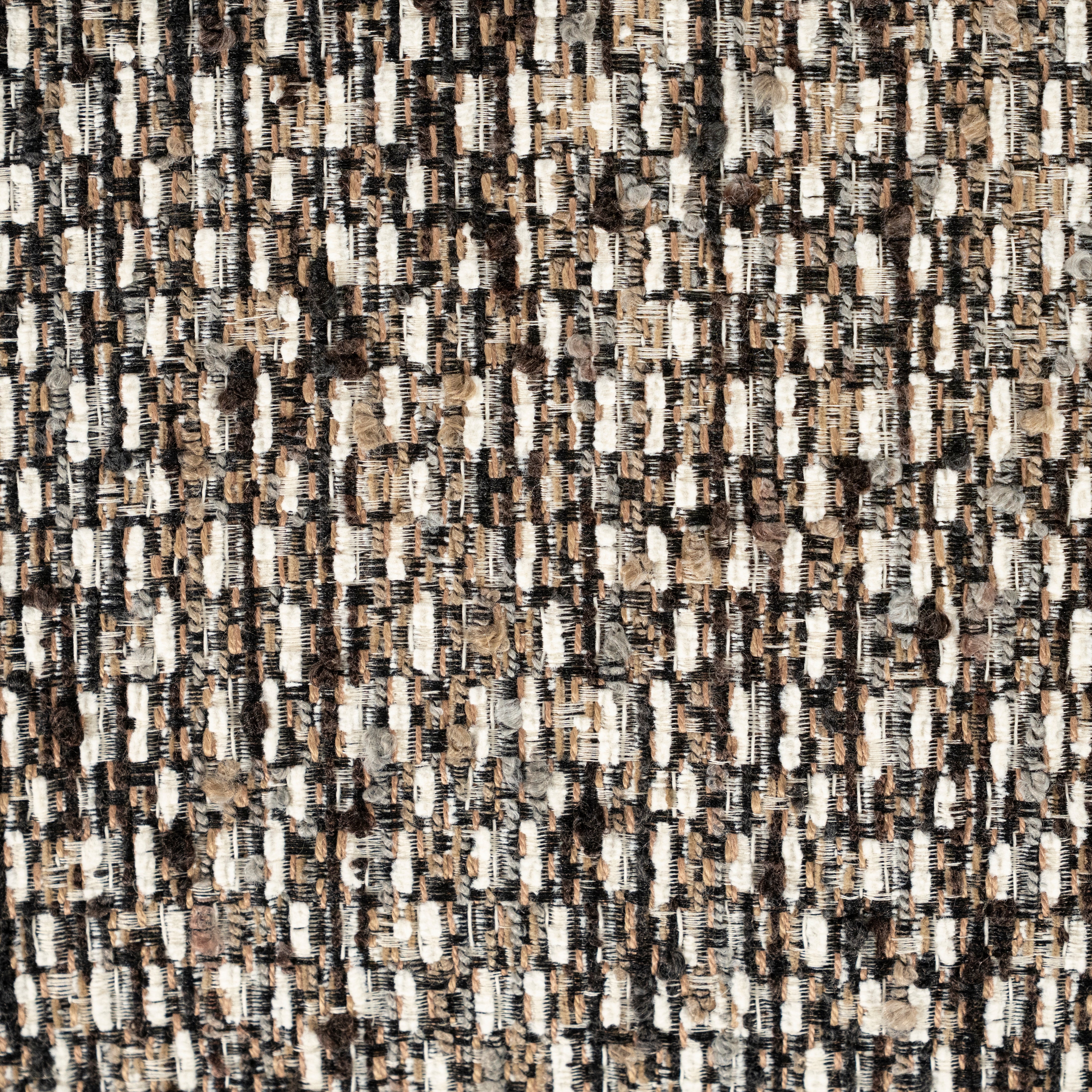 Židle TOBIAS šedohnědý melír s tmavohnědou základnou