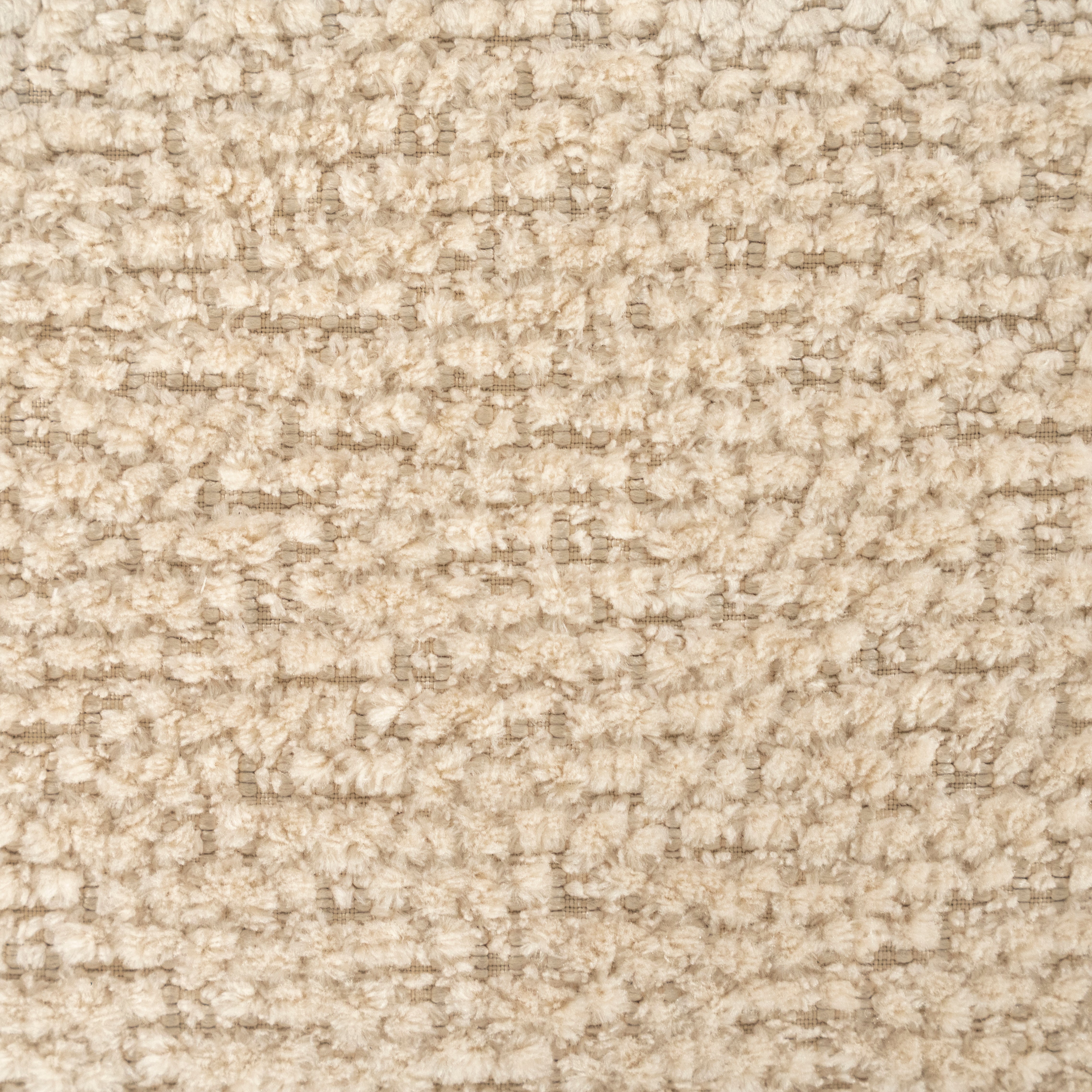 Krzesło obrotowe HUGO beżowy z ciemnobrązową podstawą