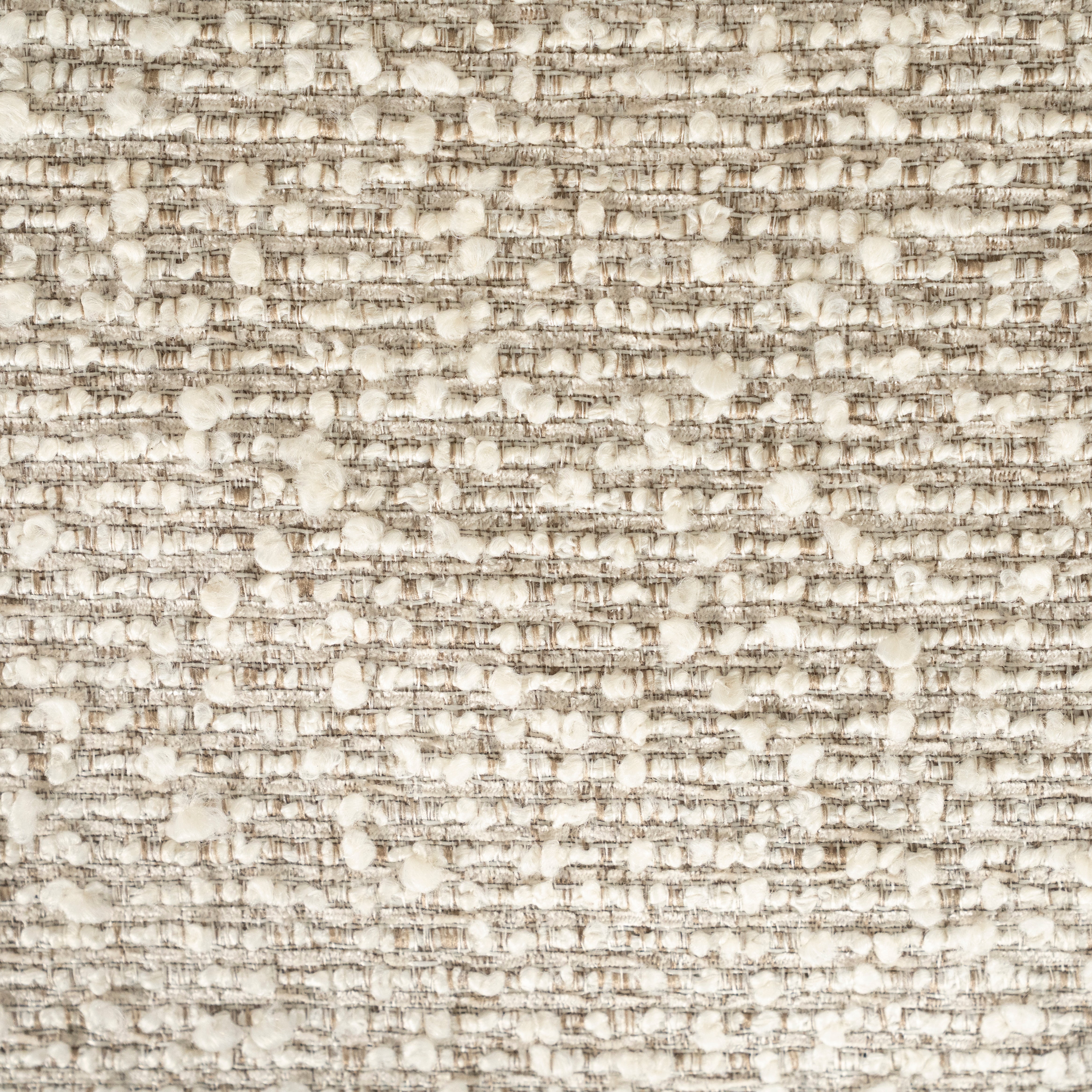 Otáčecí křeslo LIVIA krémové s dřevěnou základnou