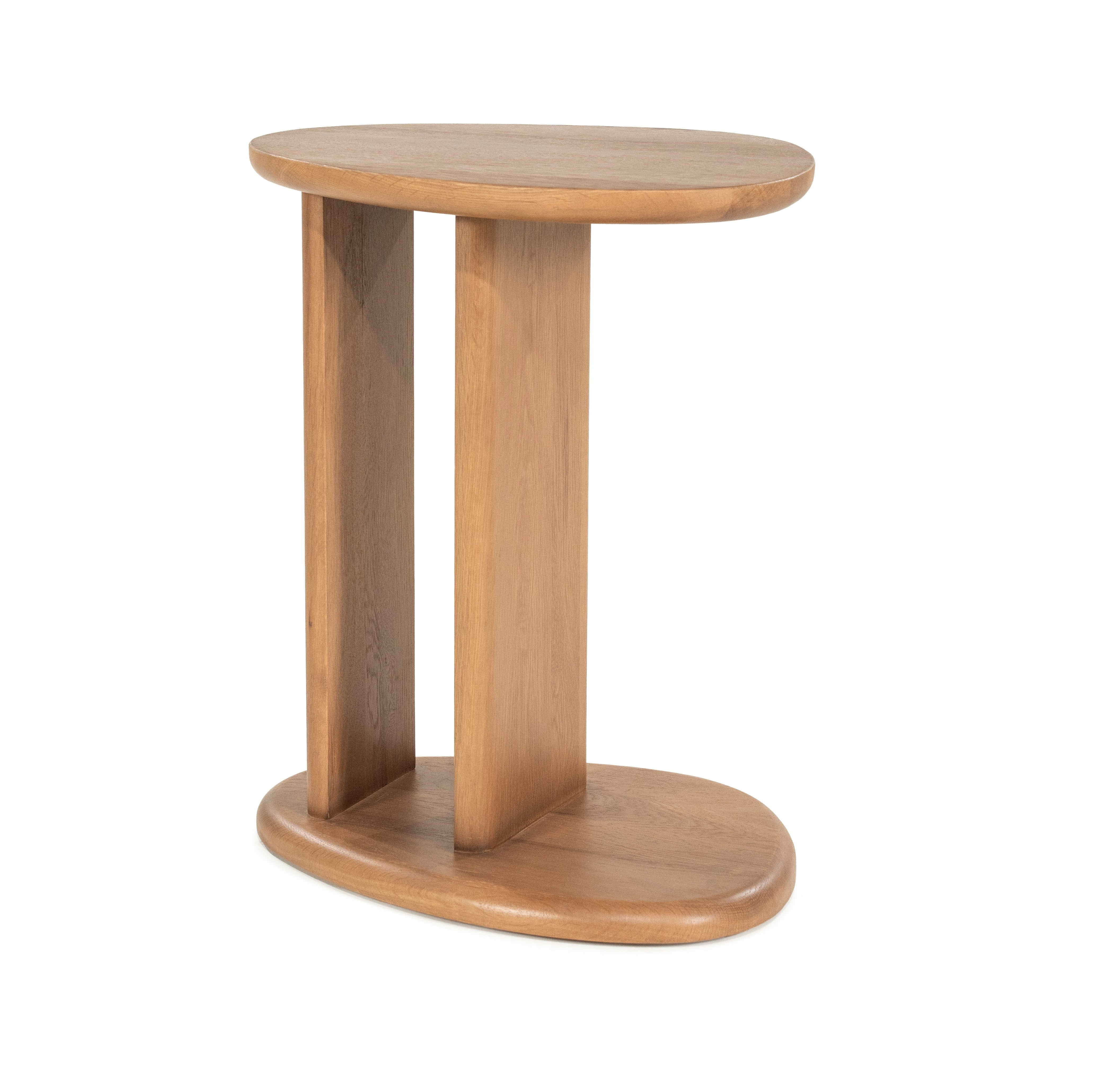 LORI Side Table Dark Oak Wood