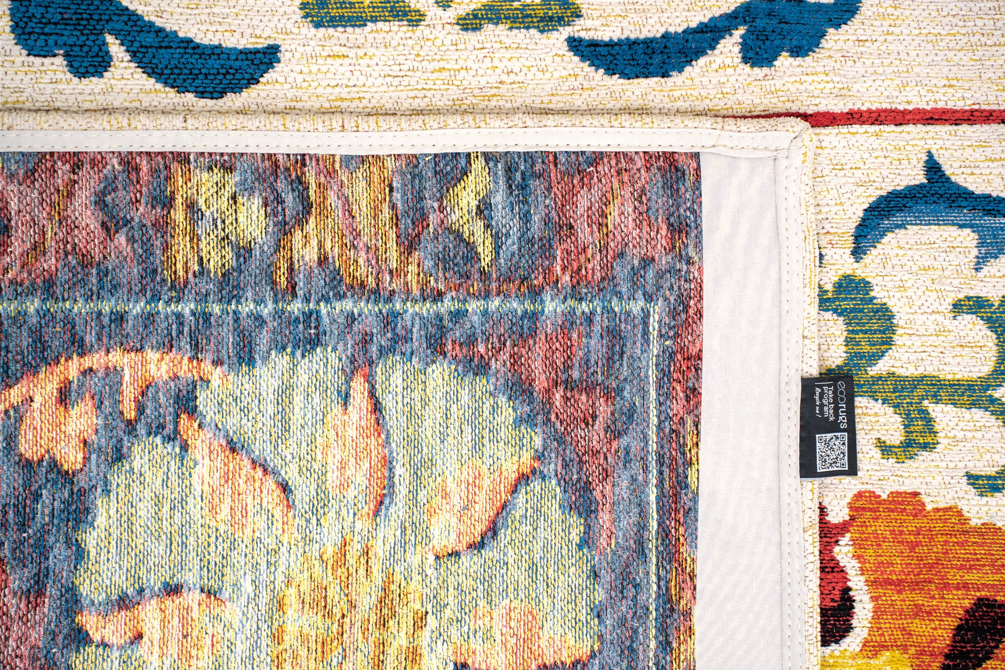 Koberec SUZANI ORIGINE béžový s oranžovým