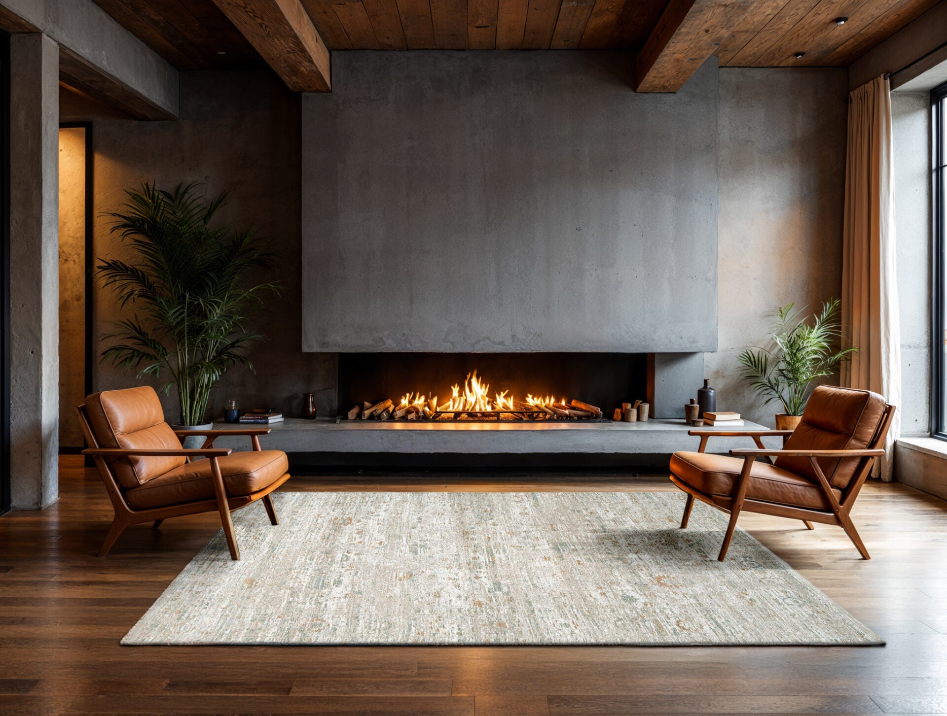 Dywan USHAK YENIKAPI LIGHT jasnoszary