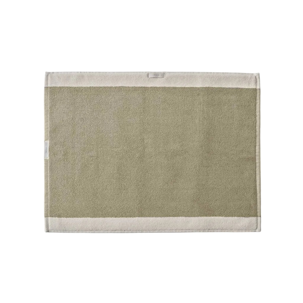 Koupelnová rohož VIPP khaki bavlna