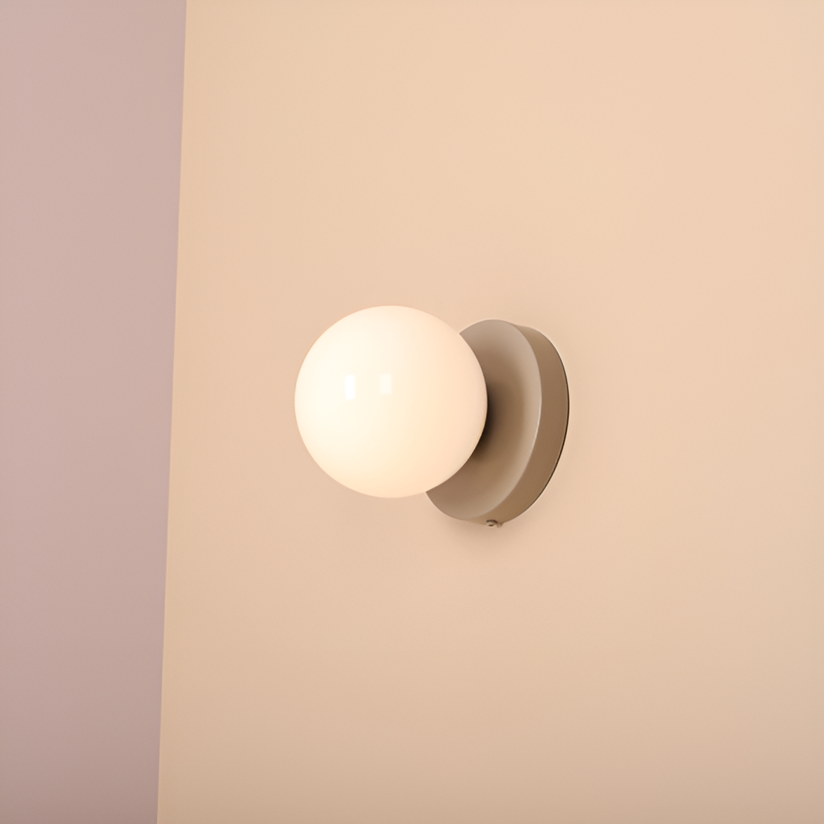 Nástěnné svítidlo BALL DUO béžové