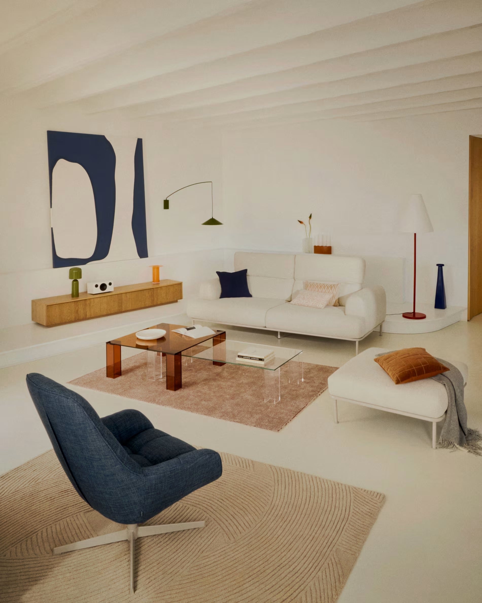 Televizní stolek HELVINE dubová dýha