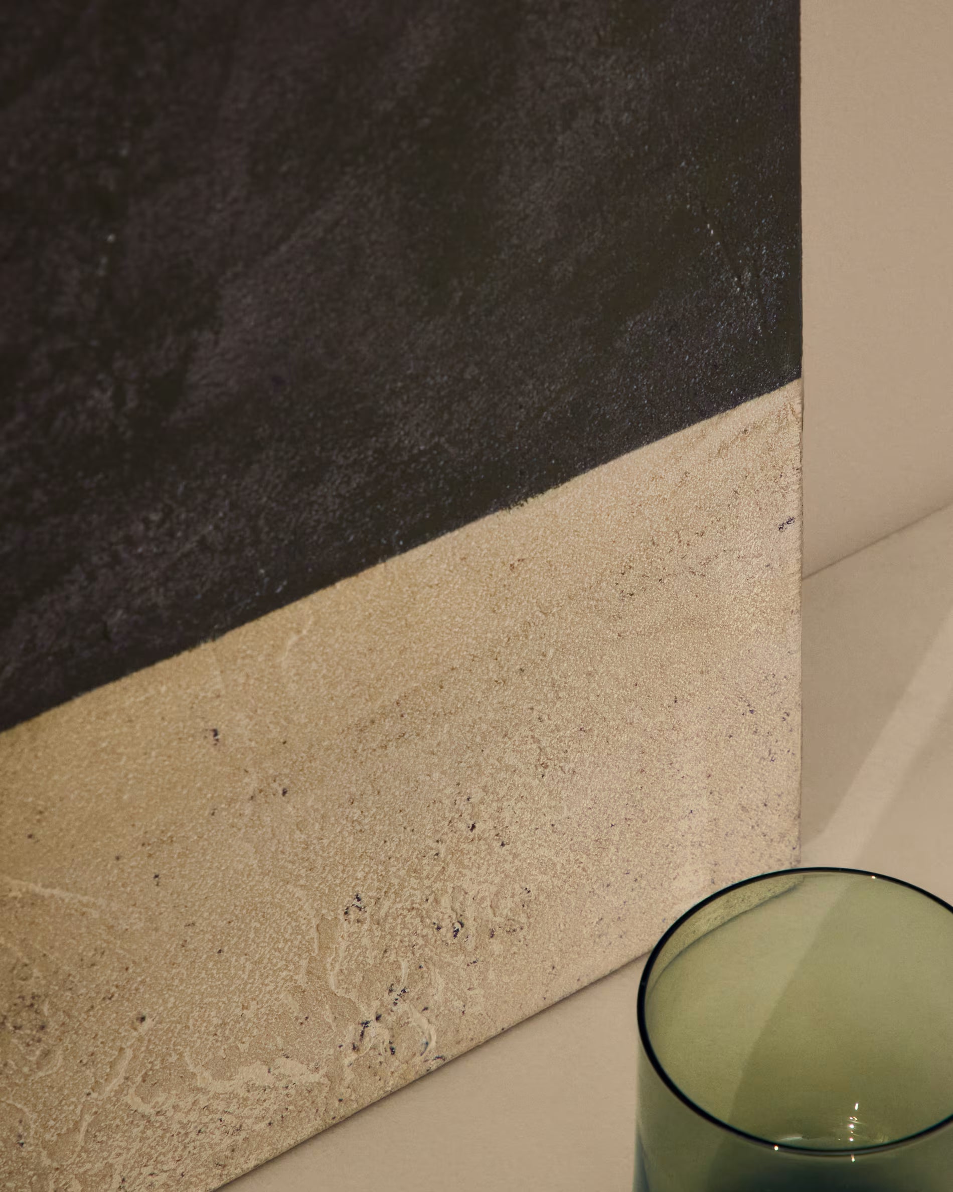 FIDA Picture in Green with Beige