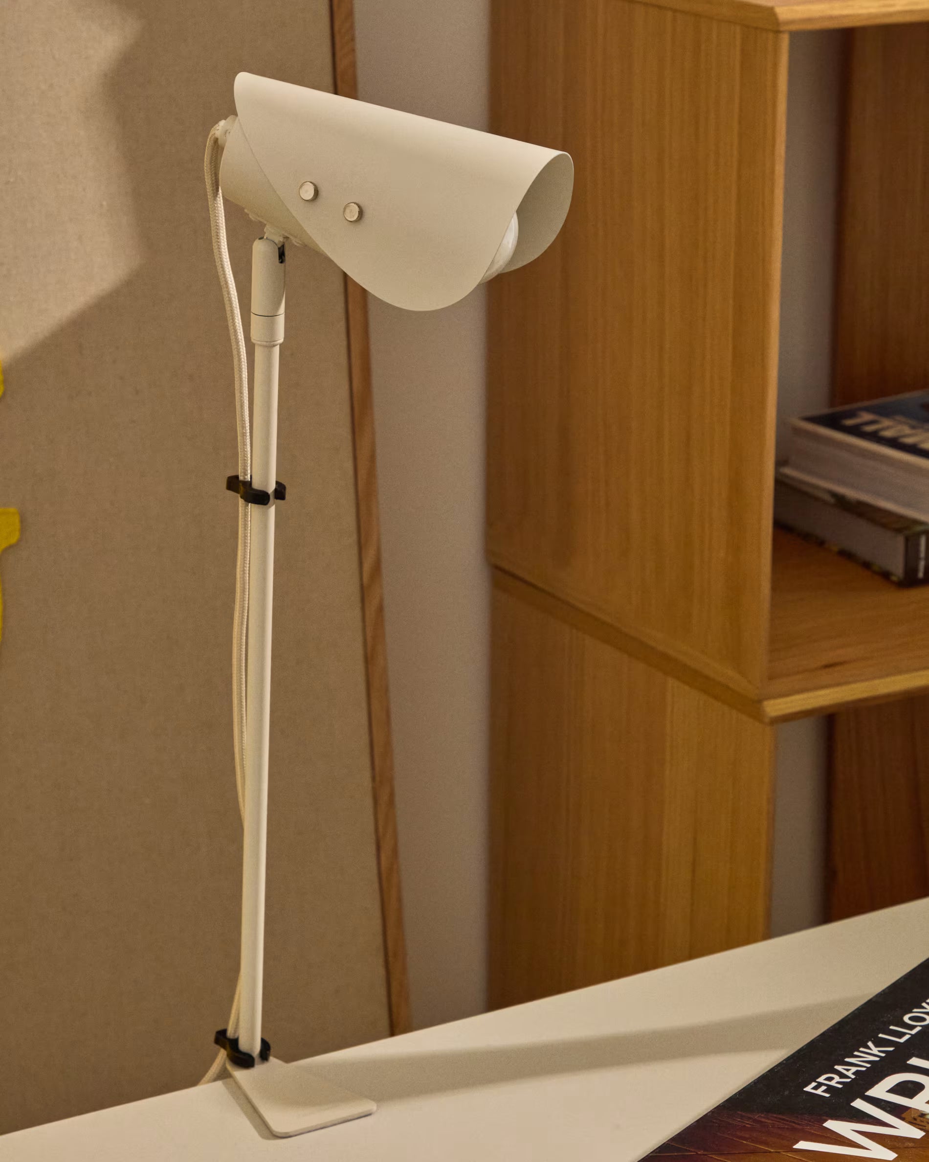 Desk lamp with clip JULA gray