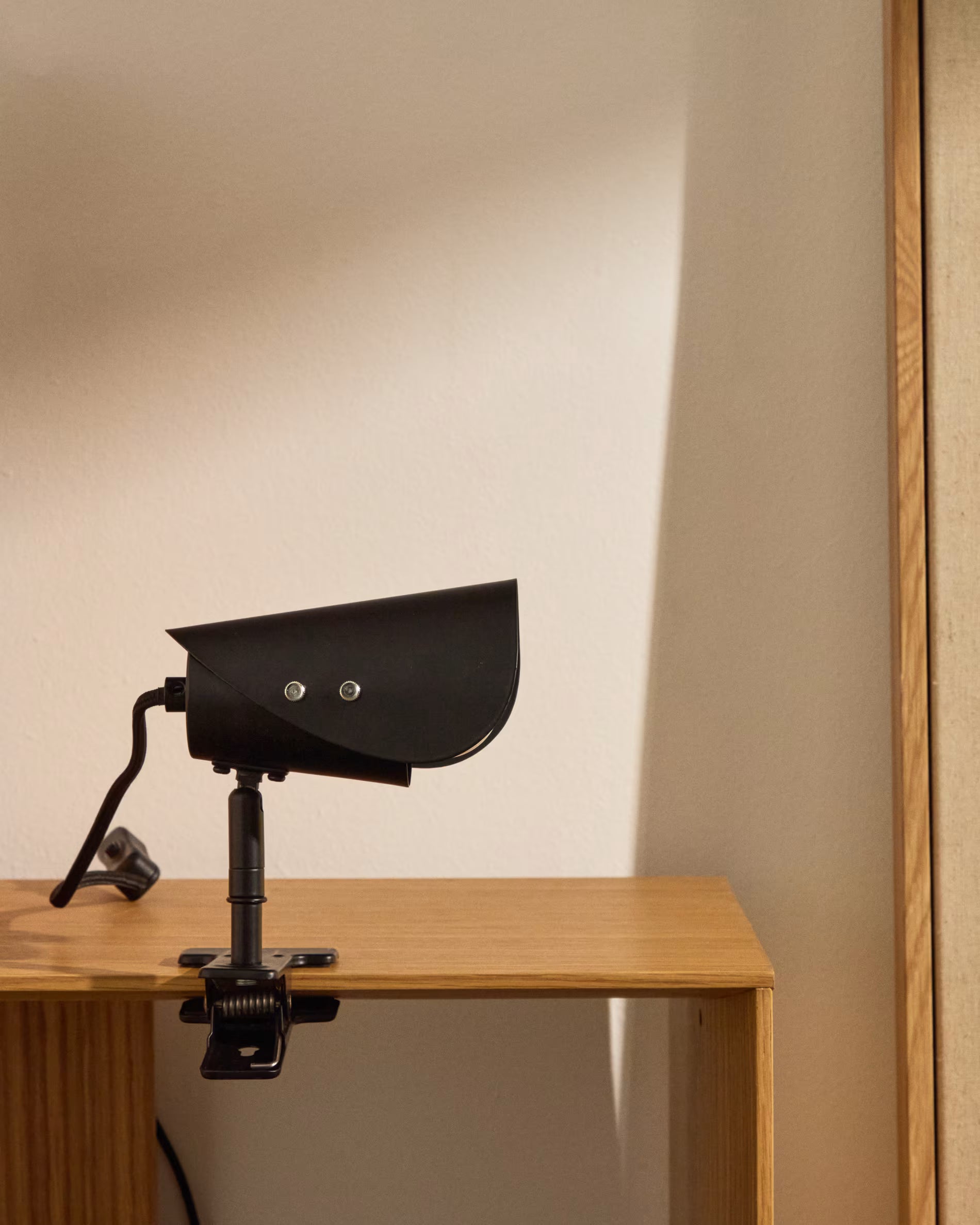 Desk lamp with clip JULA black