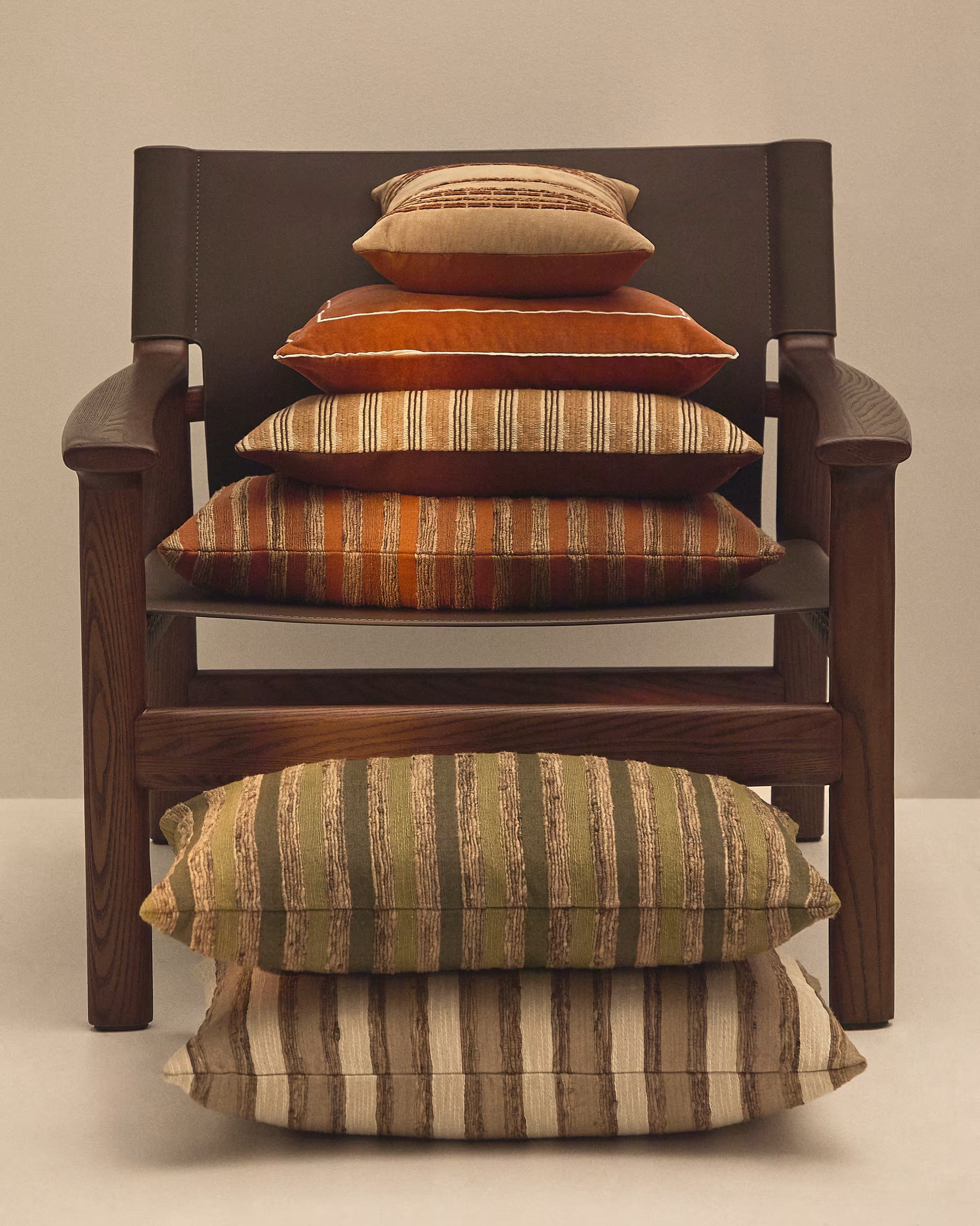 Povlak na polštář TAVINA hnědý