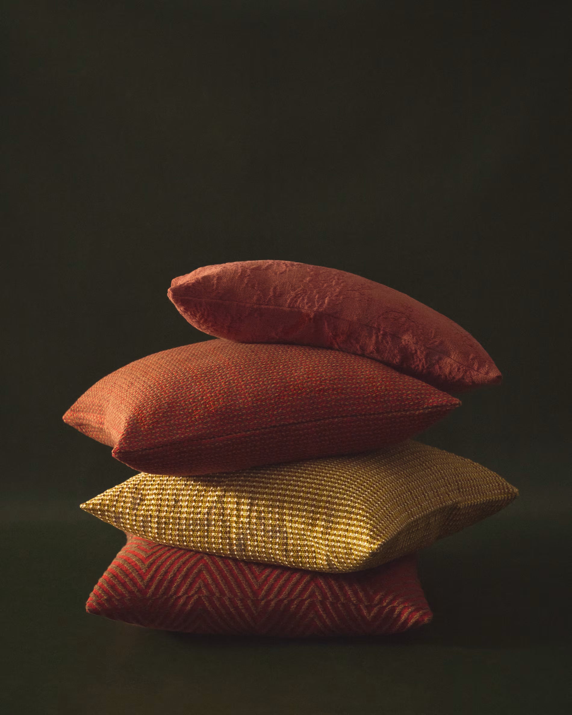 Poszewka na poduszkę LUNVER czerwony