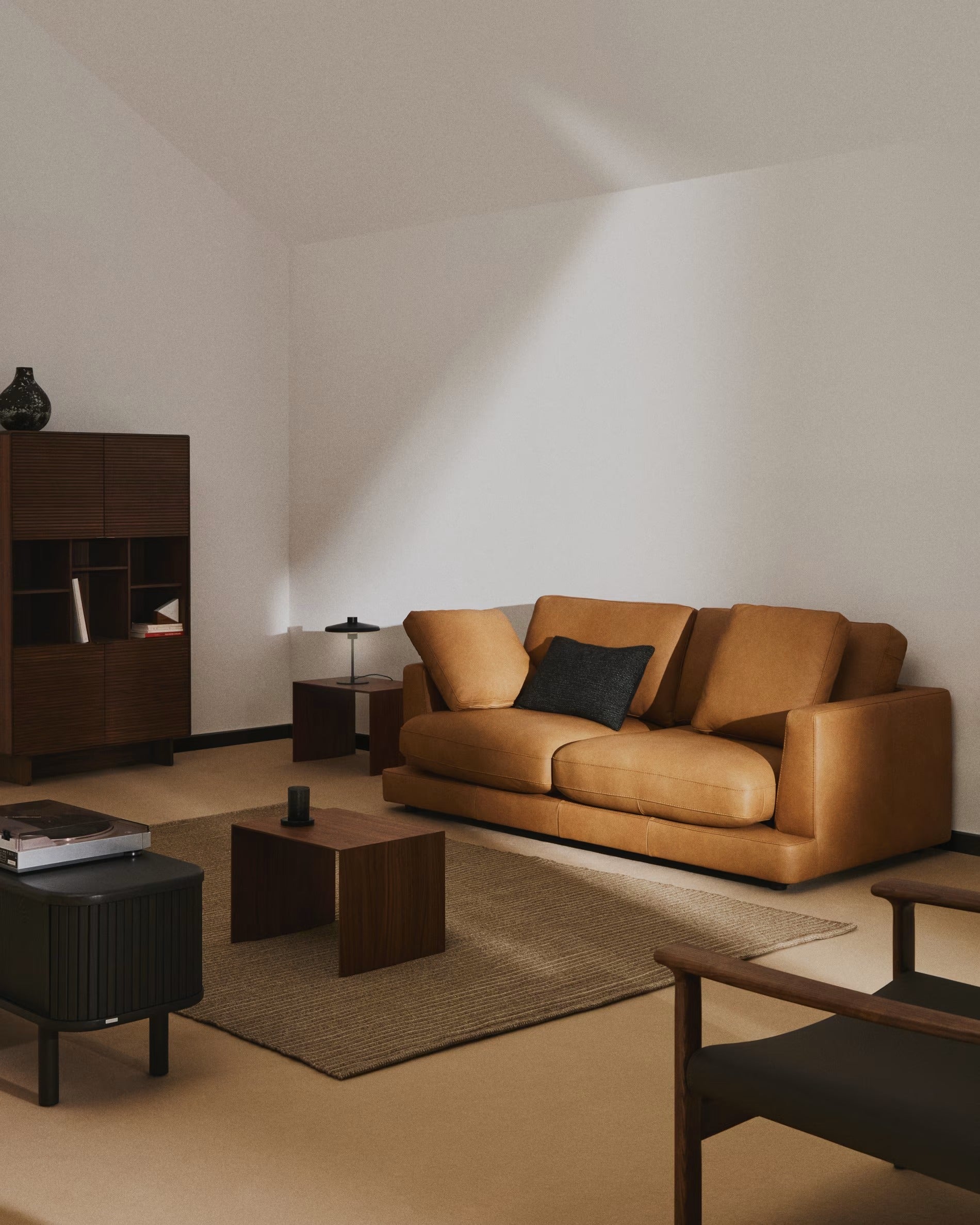 Sofa 3-osobowa GALA skóra naturalna