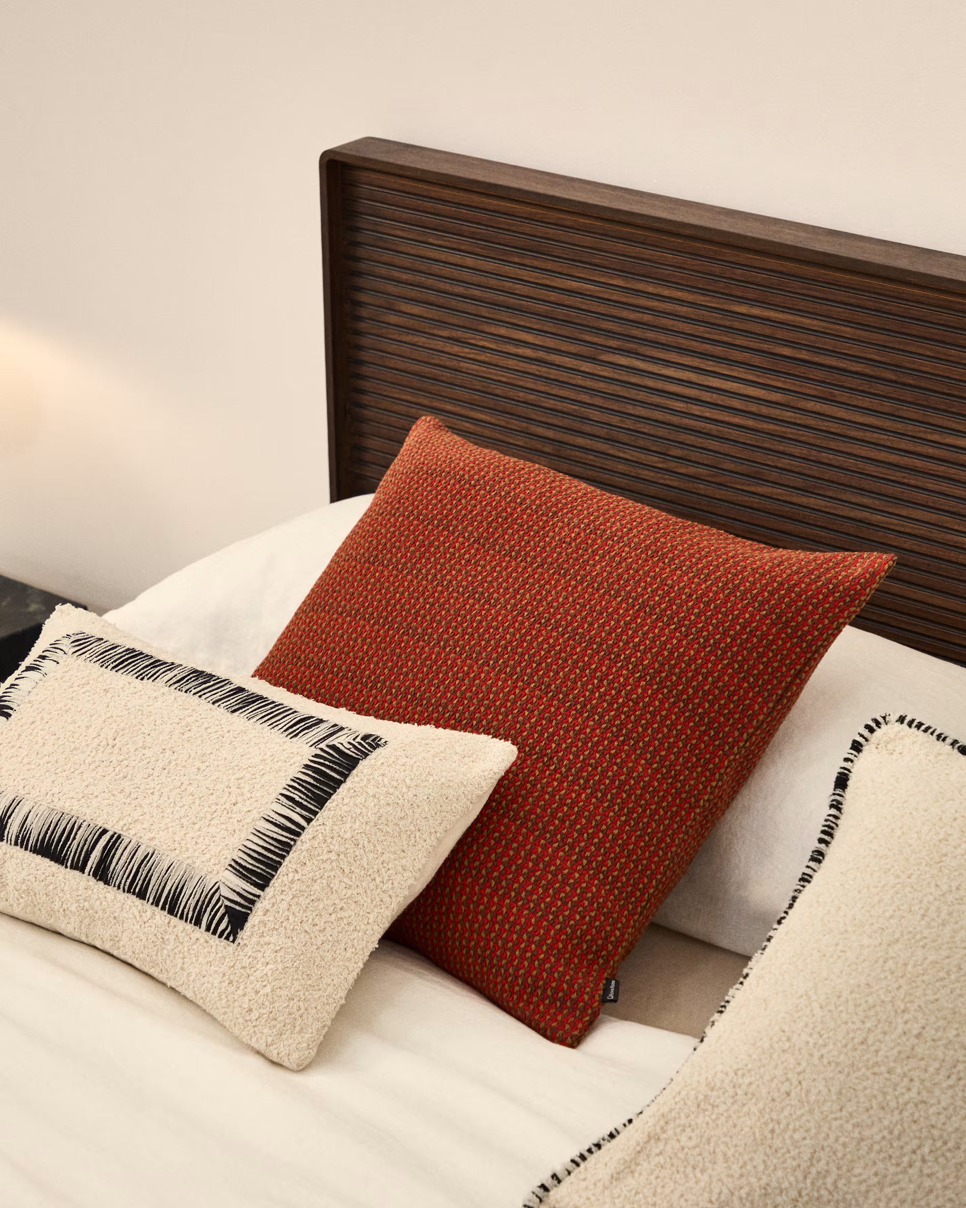 Povlak na polštář NUVAL červený