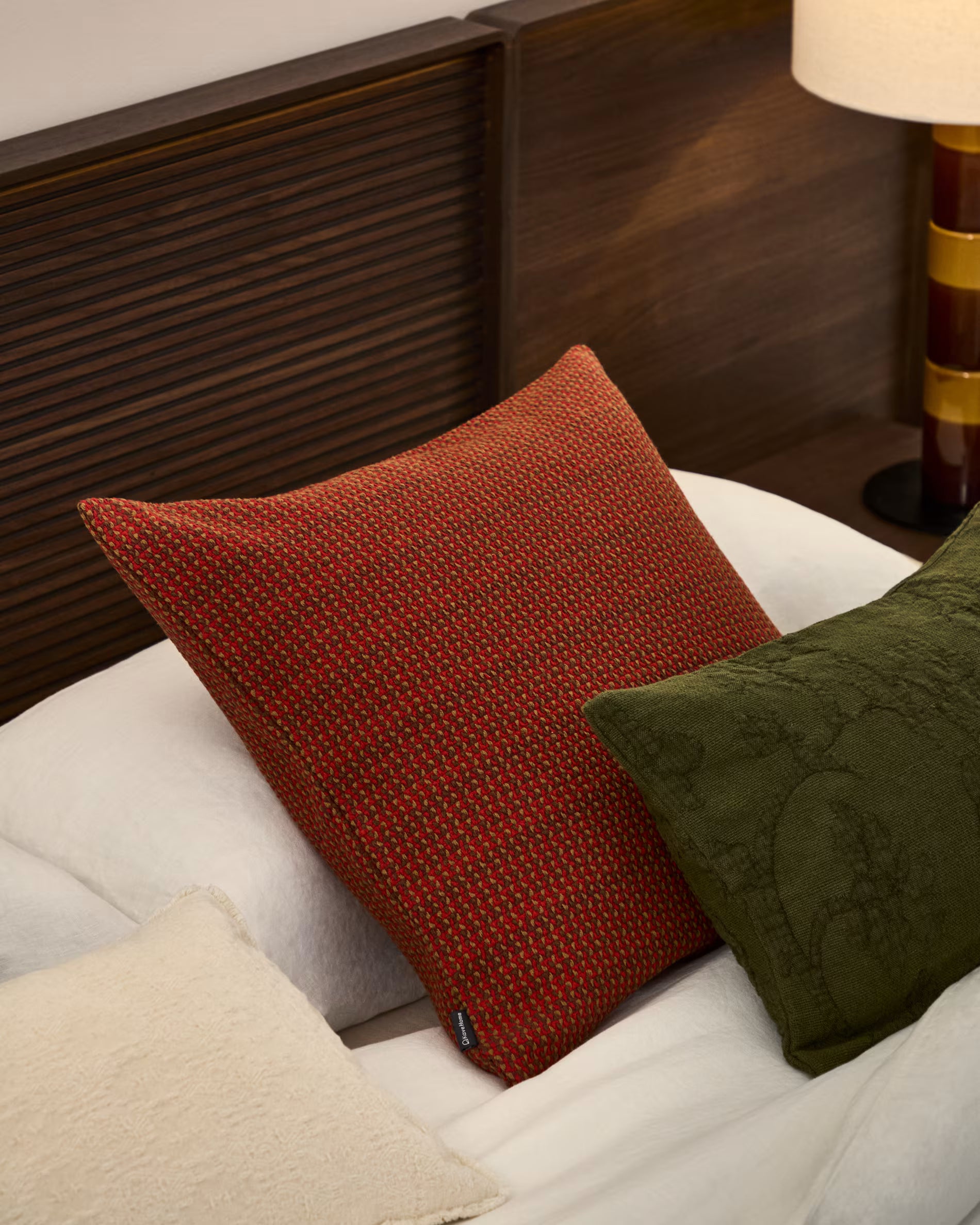 Povlak na polštář NUVAL červený