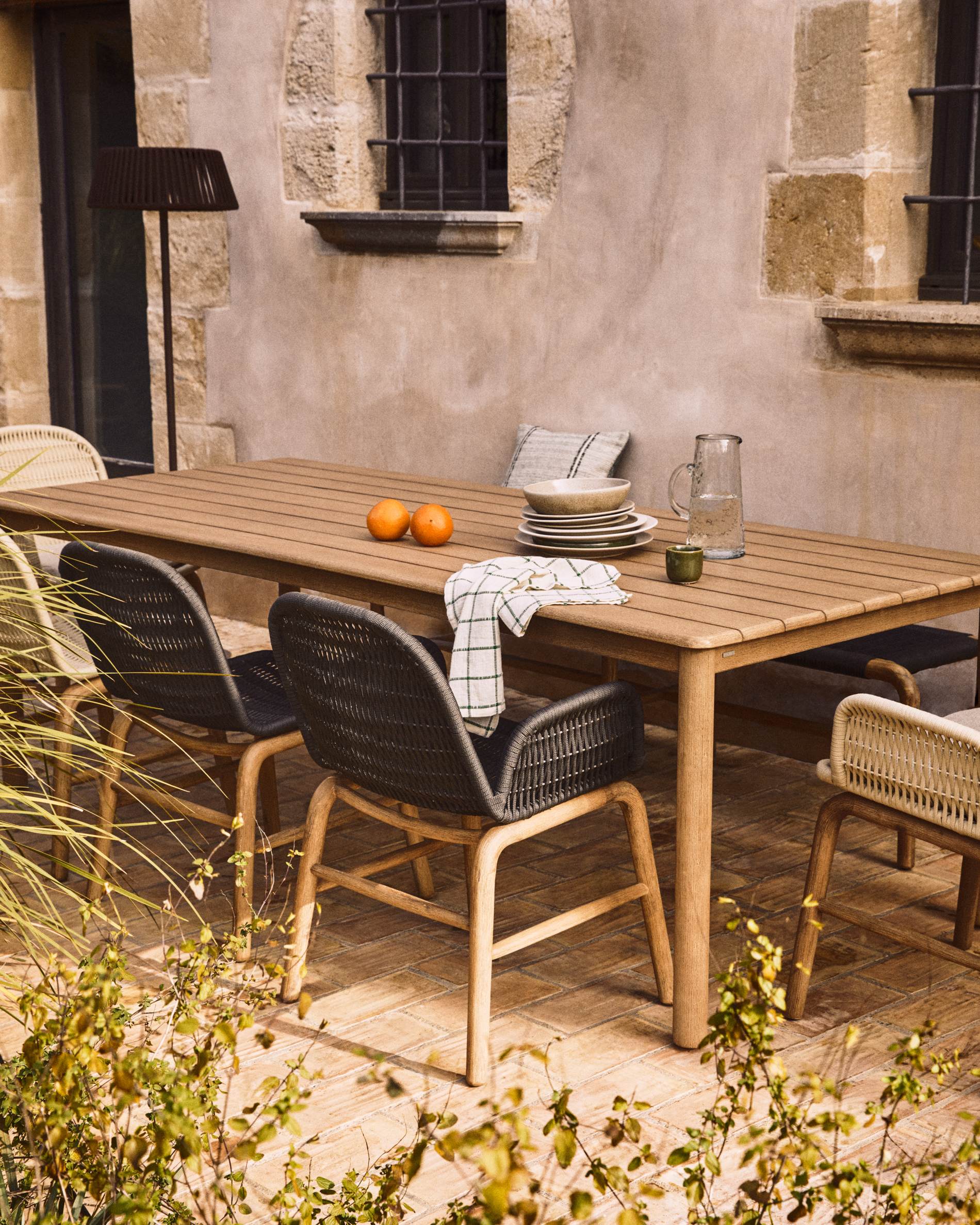 ALIPA Dark Gray Garden Chair