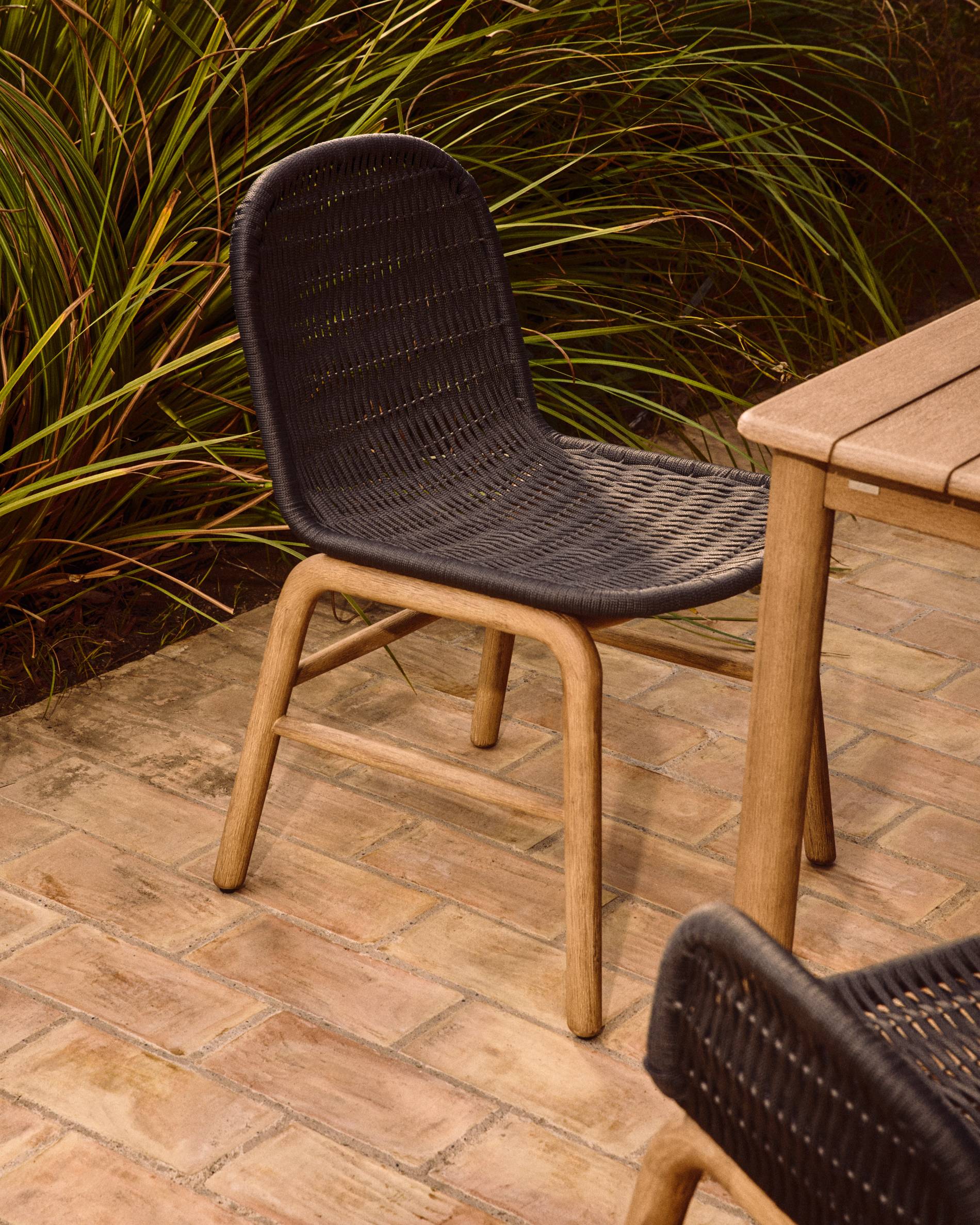 ALIPA Dark Gray Garden Chair