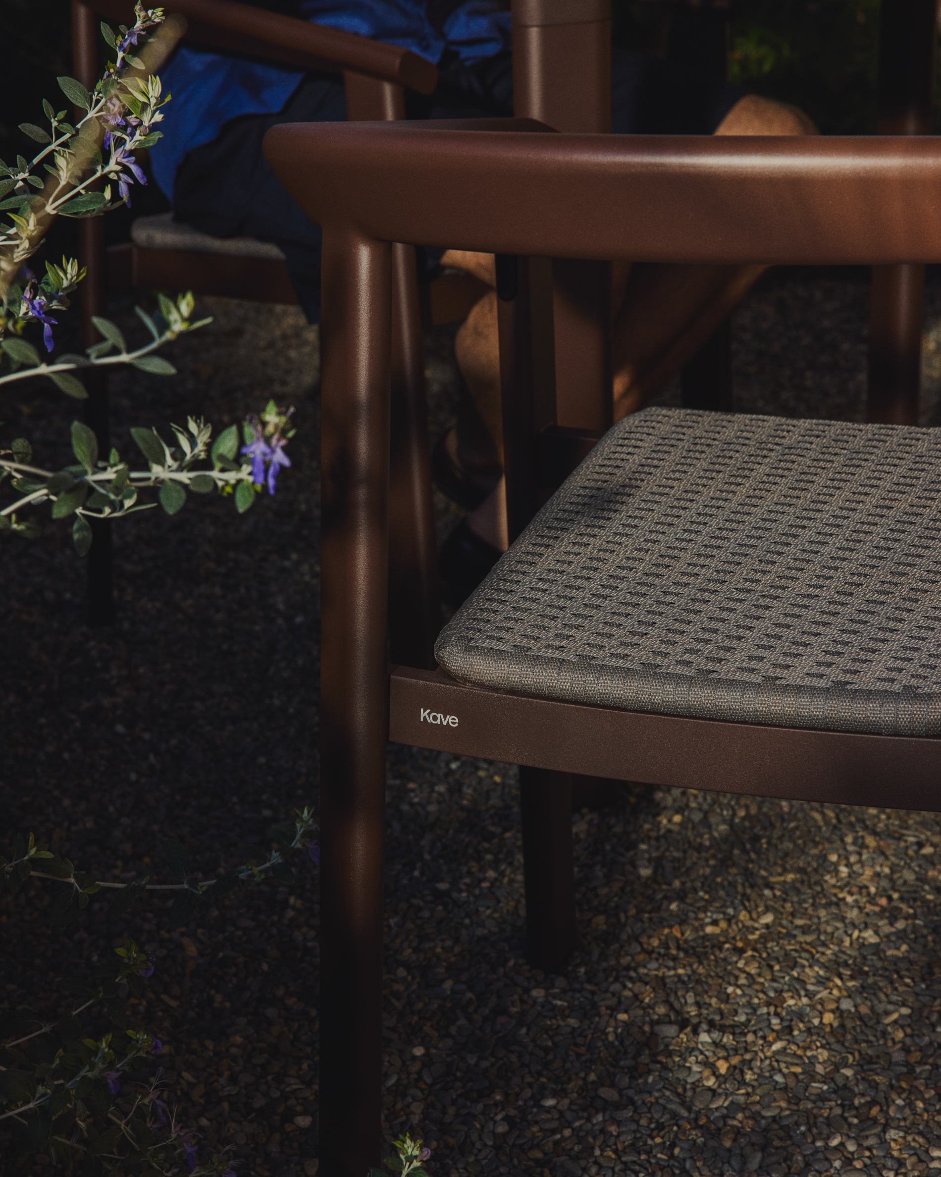 Zahradní židle ERICE hnědá