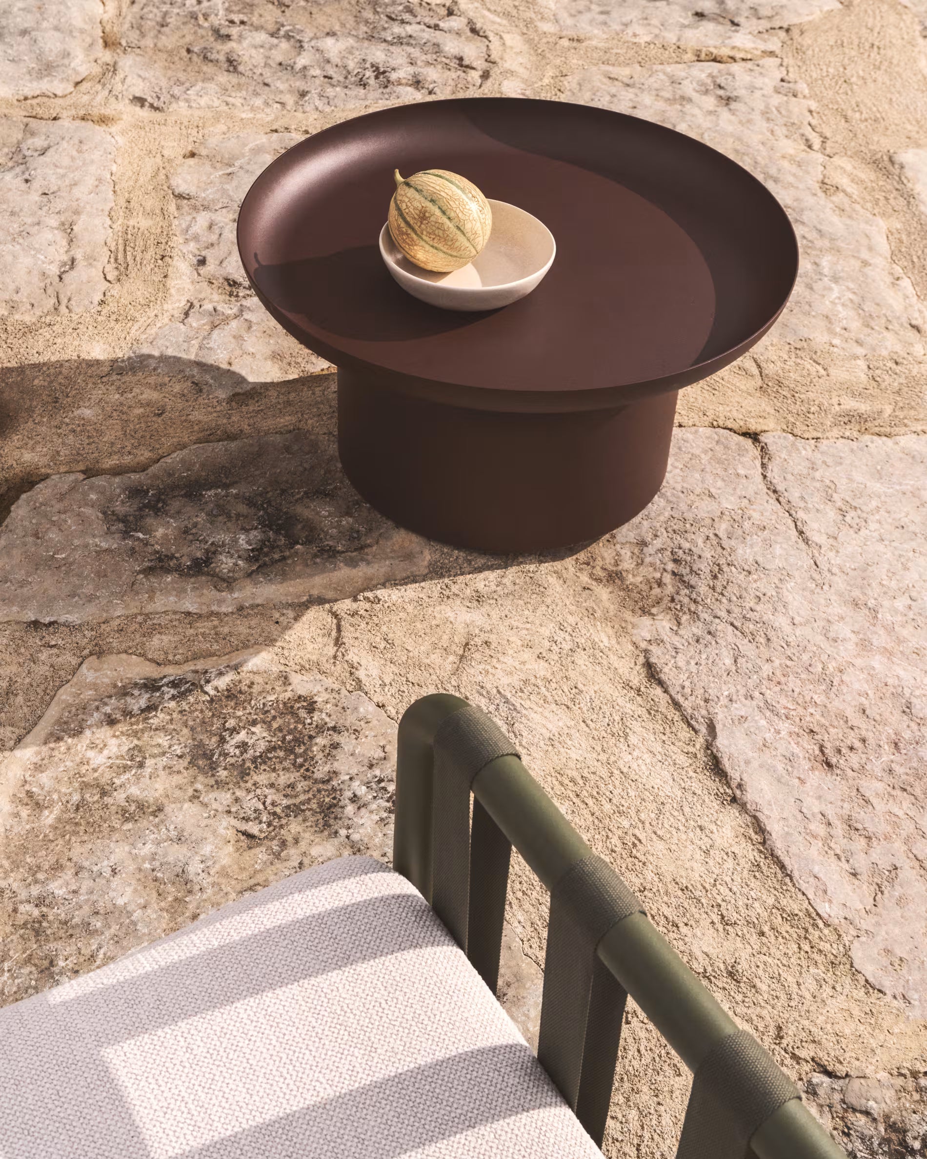 ARCOLA Brown Outdoor Coffee Table
