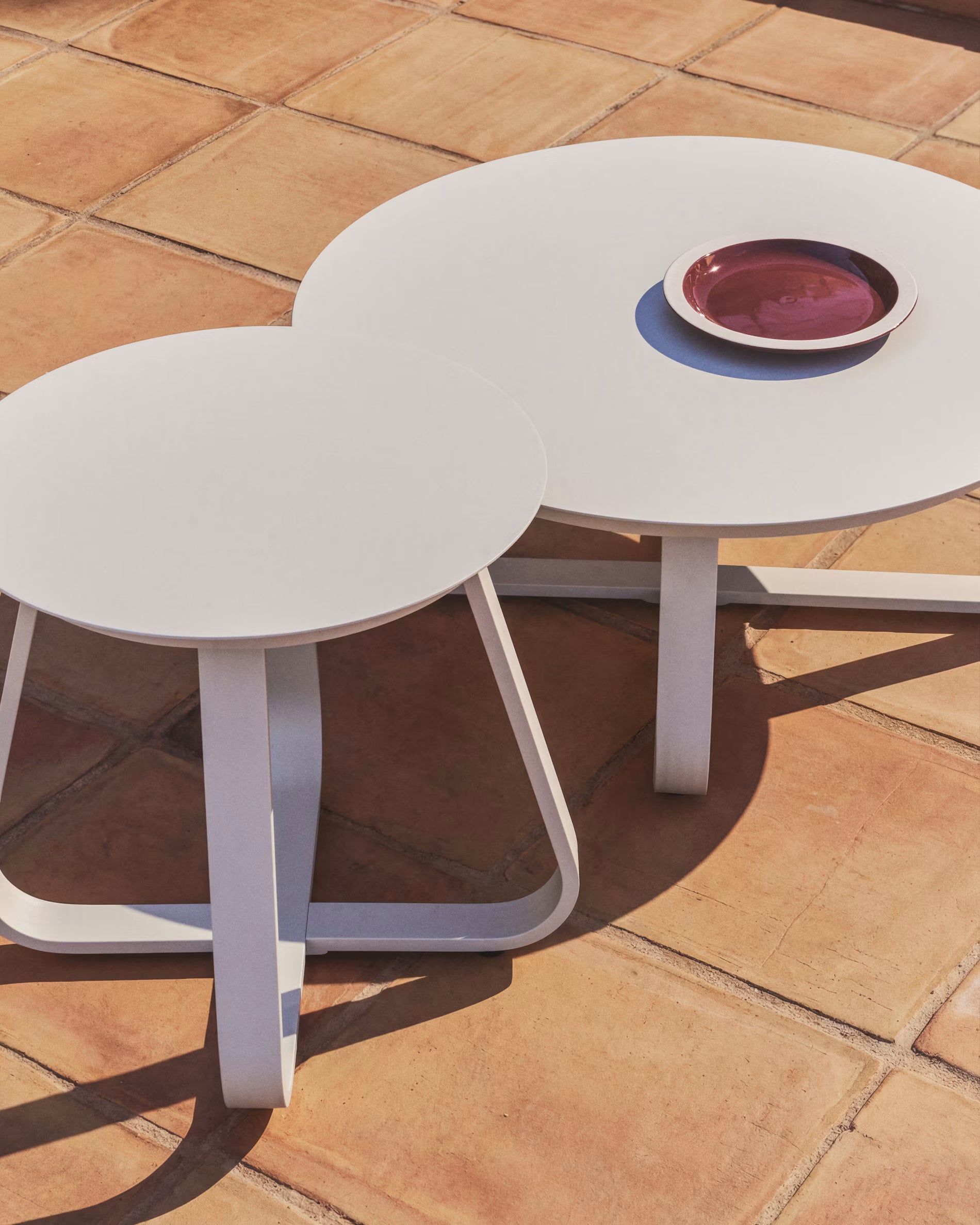 TAMARIS Side Table Ecru