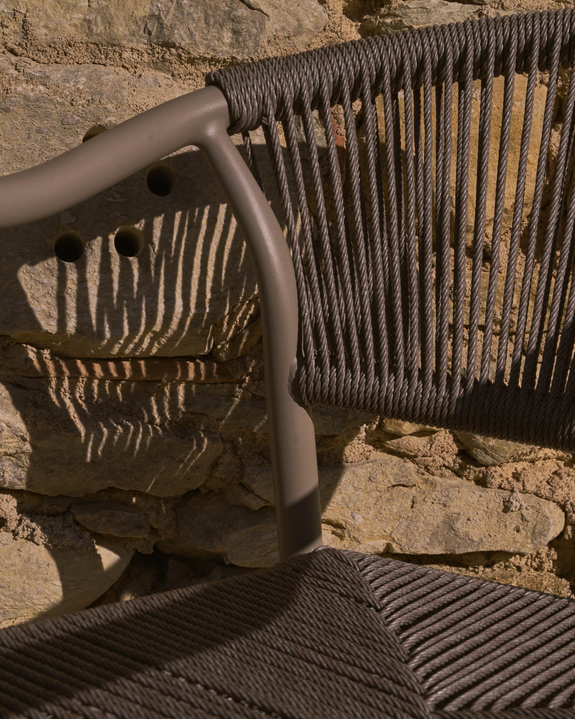 LIVADIA taupe garden chair