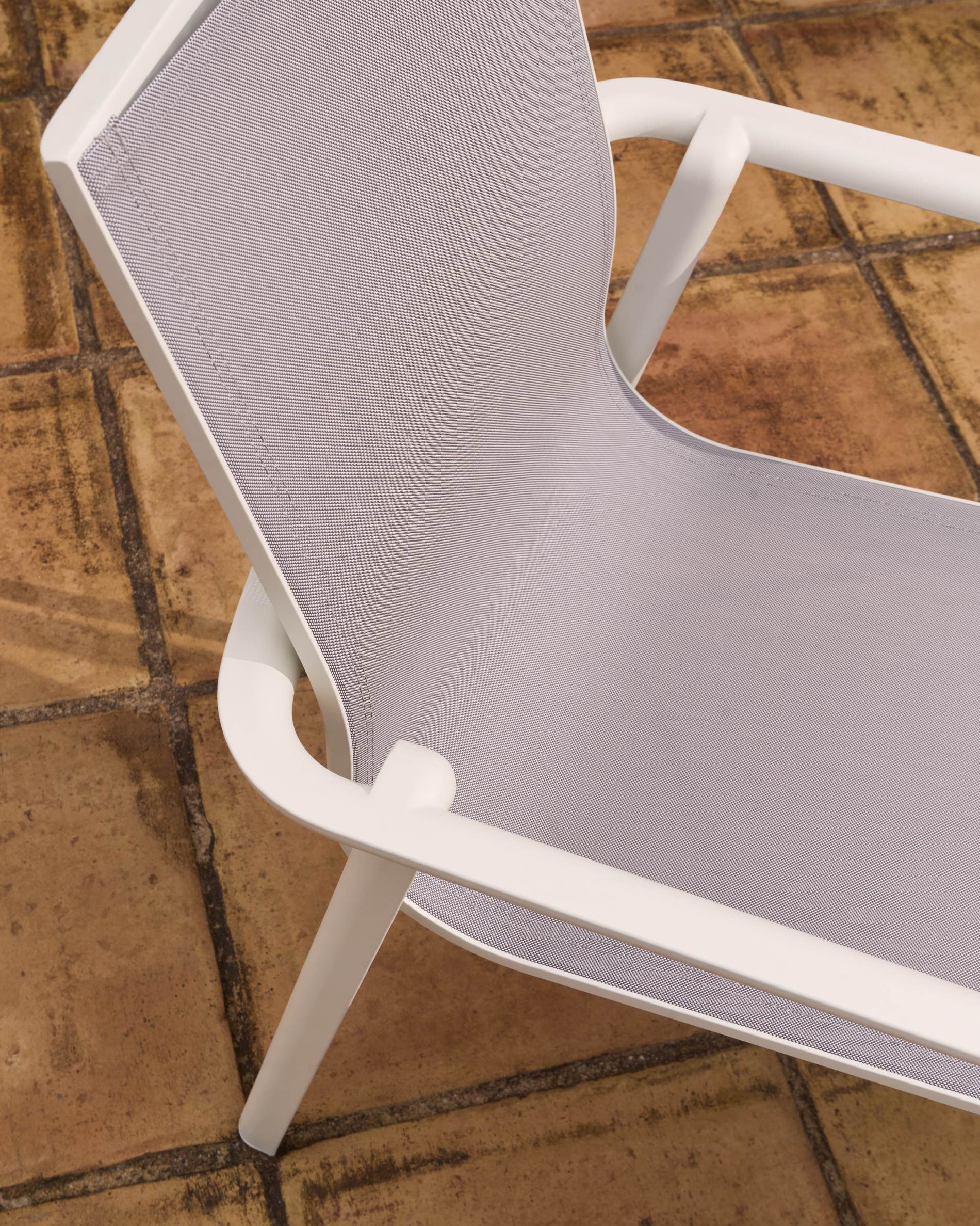 CANEA ecru garden chair