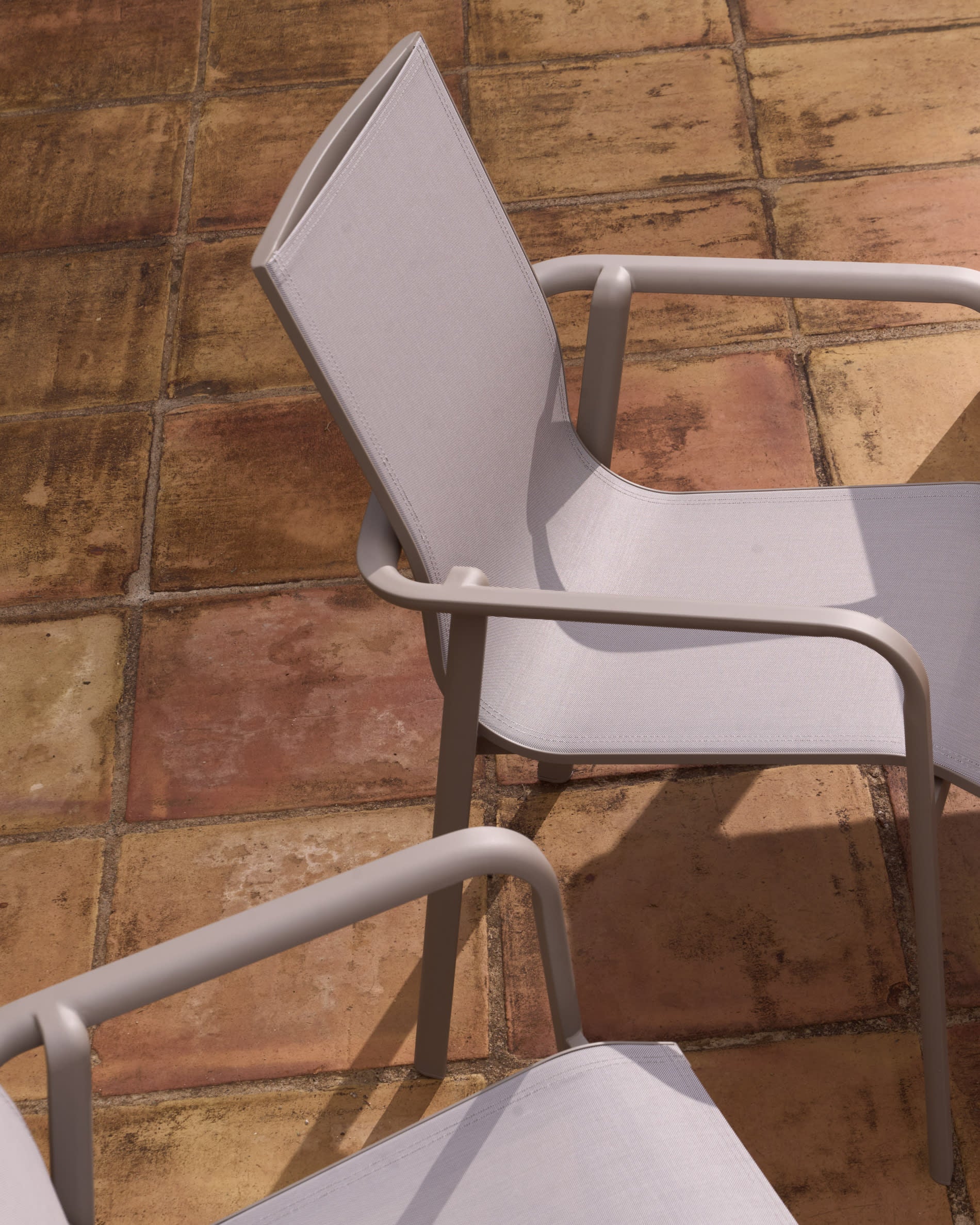 CANEA taupe garden chair