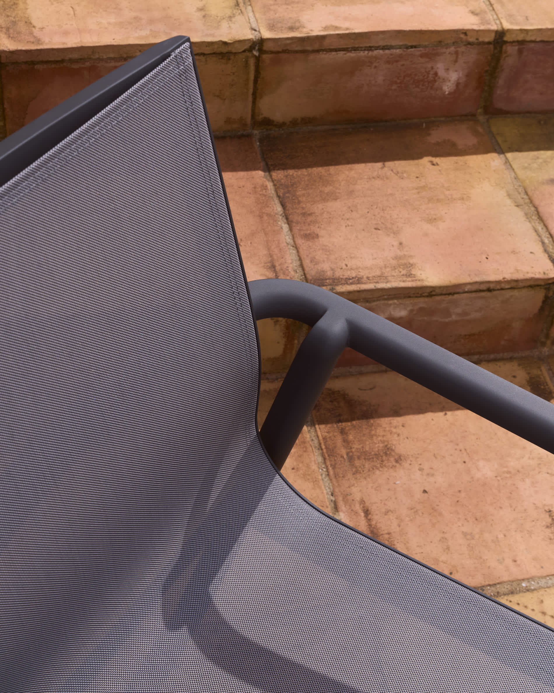 CANEA garden chair graphite