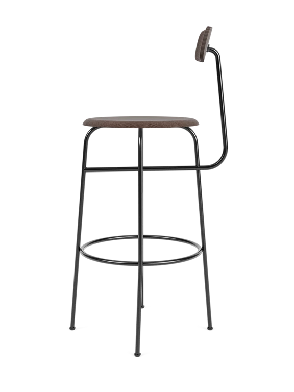 AFTEROOM stool dark oak veneer
