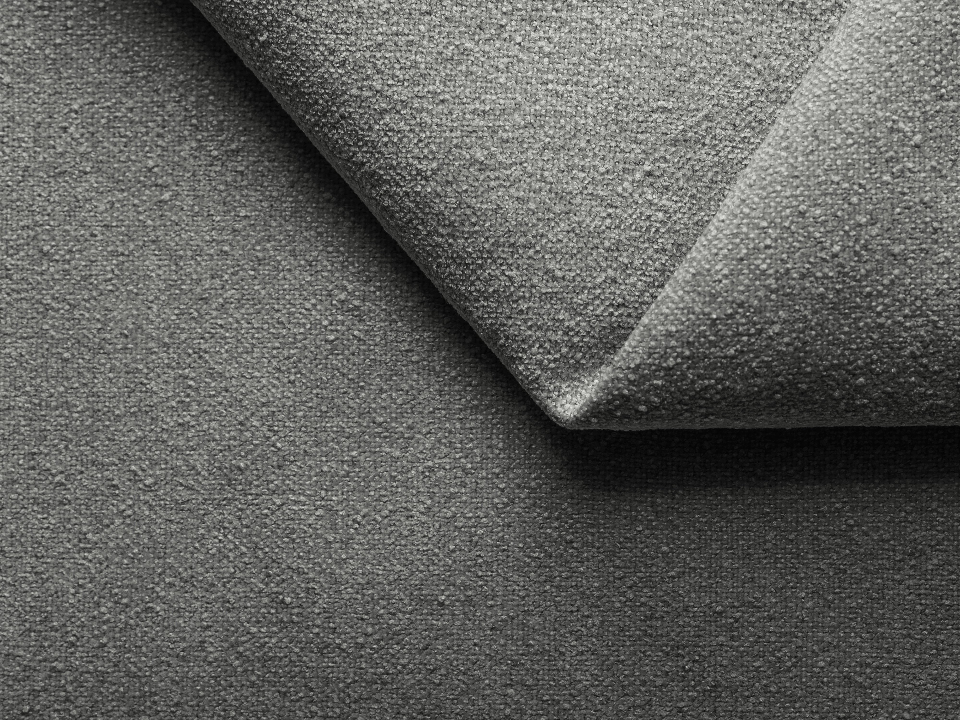 Sofa modułowa 3-osobowa AILANI szary boucle