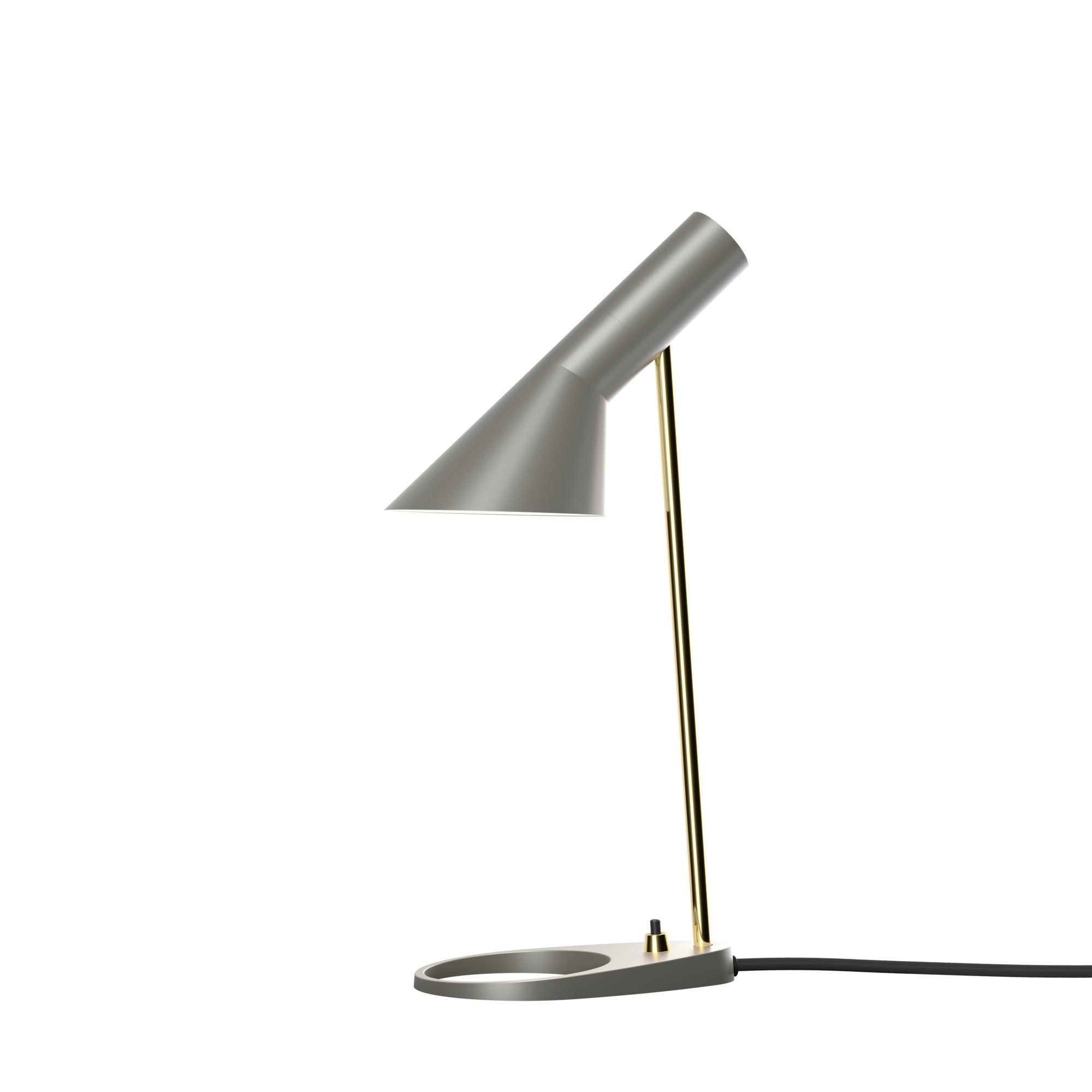 AJ MINI table lamp warm gray with brass