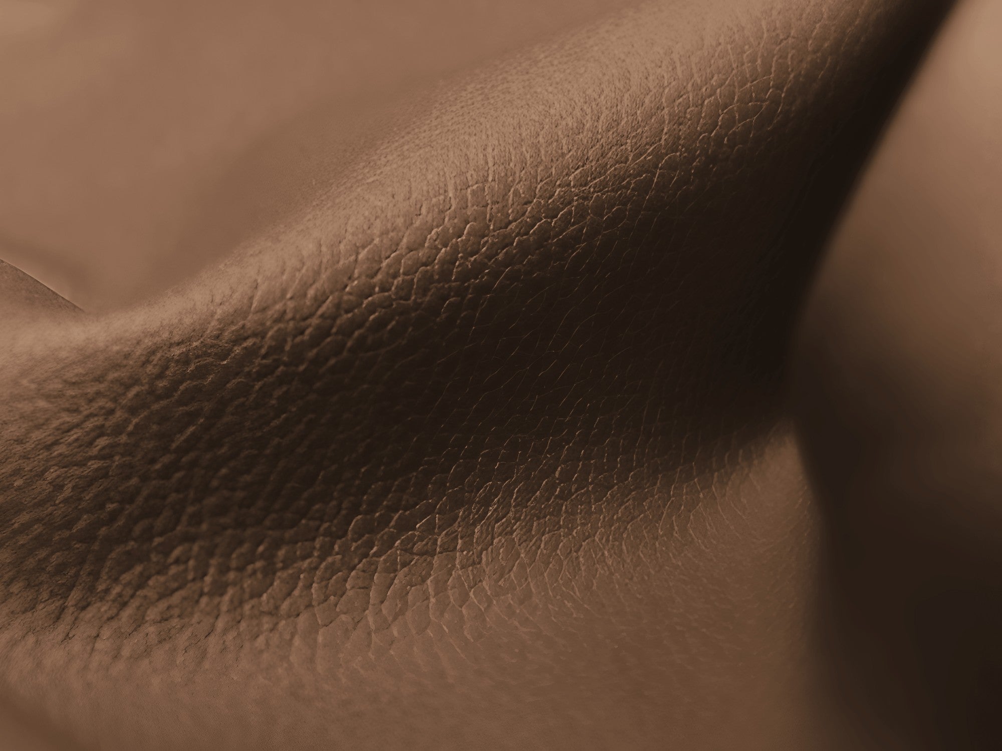 Puf / modul ALOHA čokoládová ekologická kůže