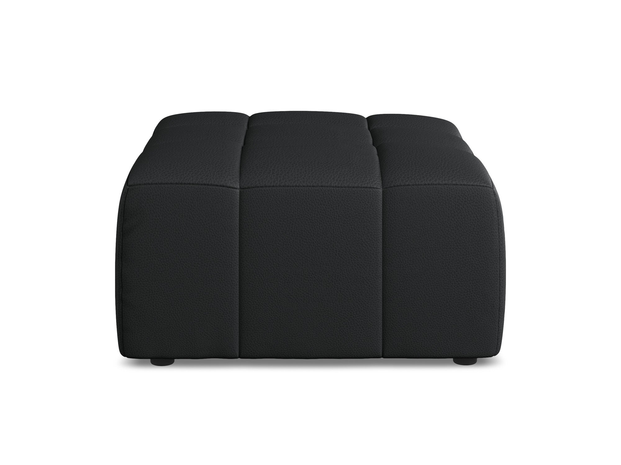 Pouf / module ALOHA black eco-leather
