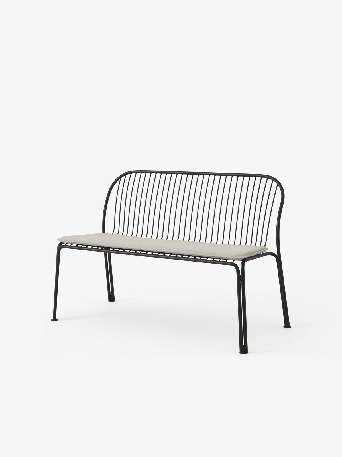 Zahradní lavice THORVALD SC111 černá