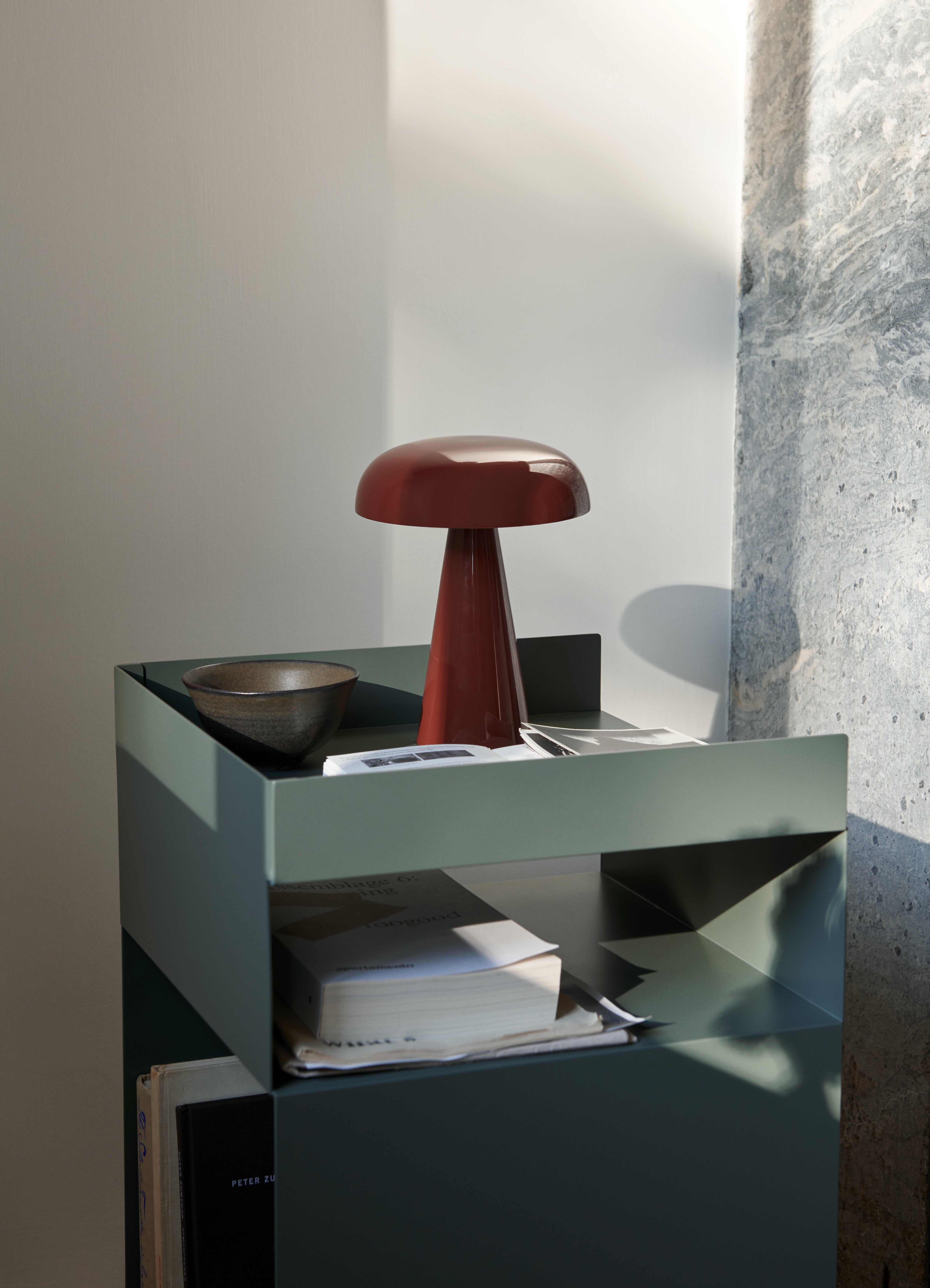 Lampa přenosná COMO SC53 červenohnědá