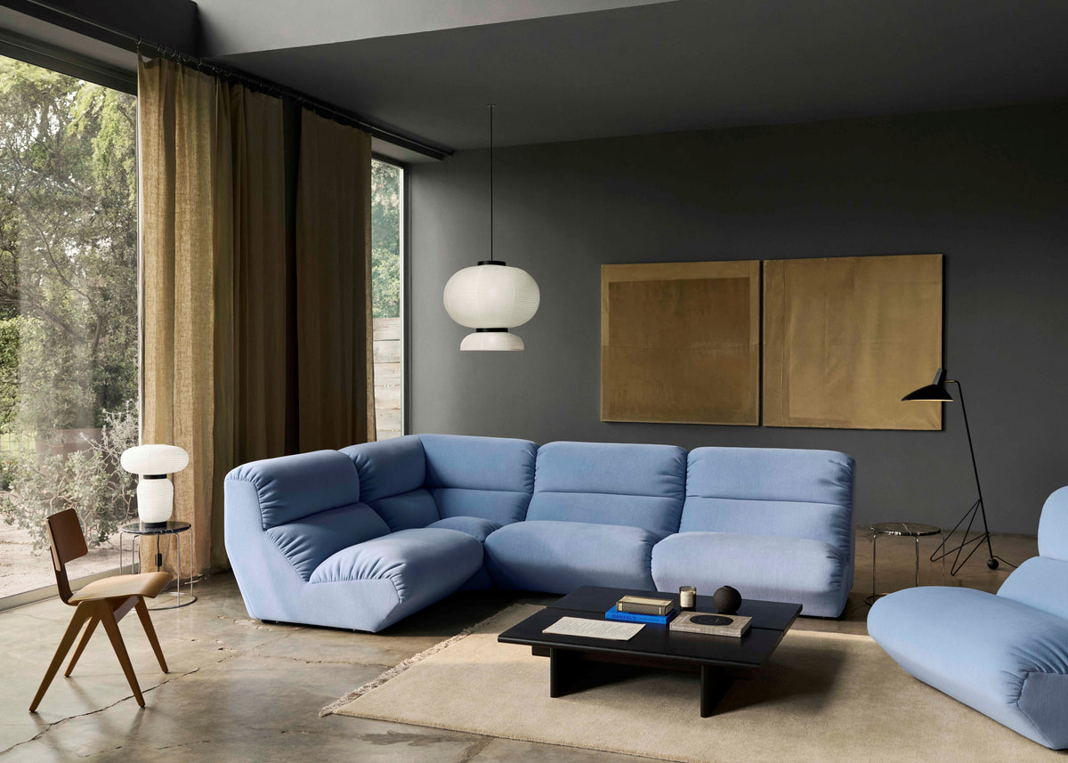 Sofa modulární HI LO AV55 - čalouněný rohový modul