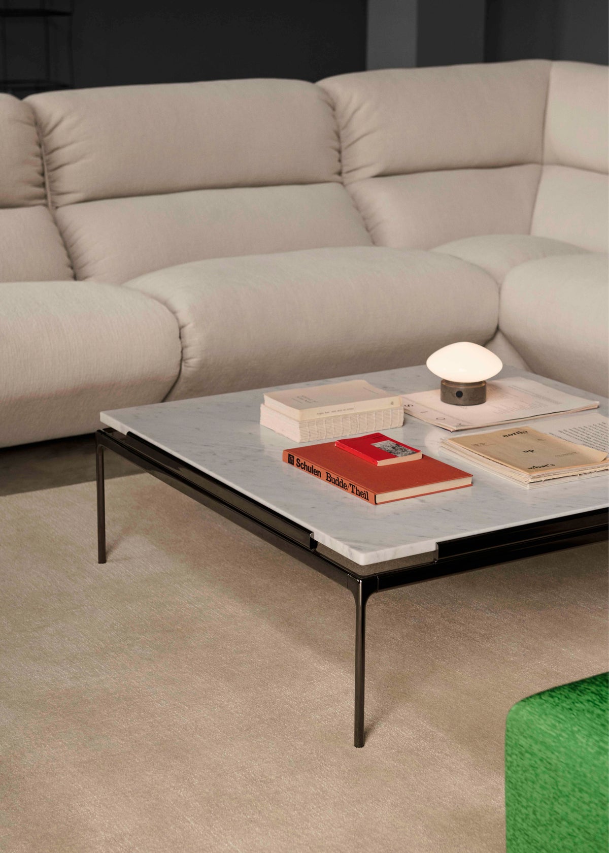 Sofa modulární HI LO AV55 - čalouněný rohový modul