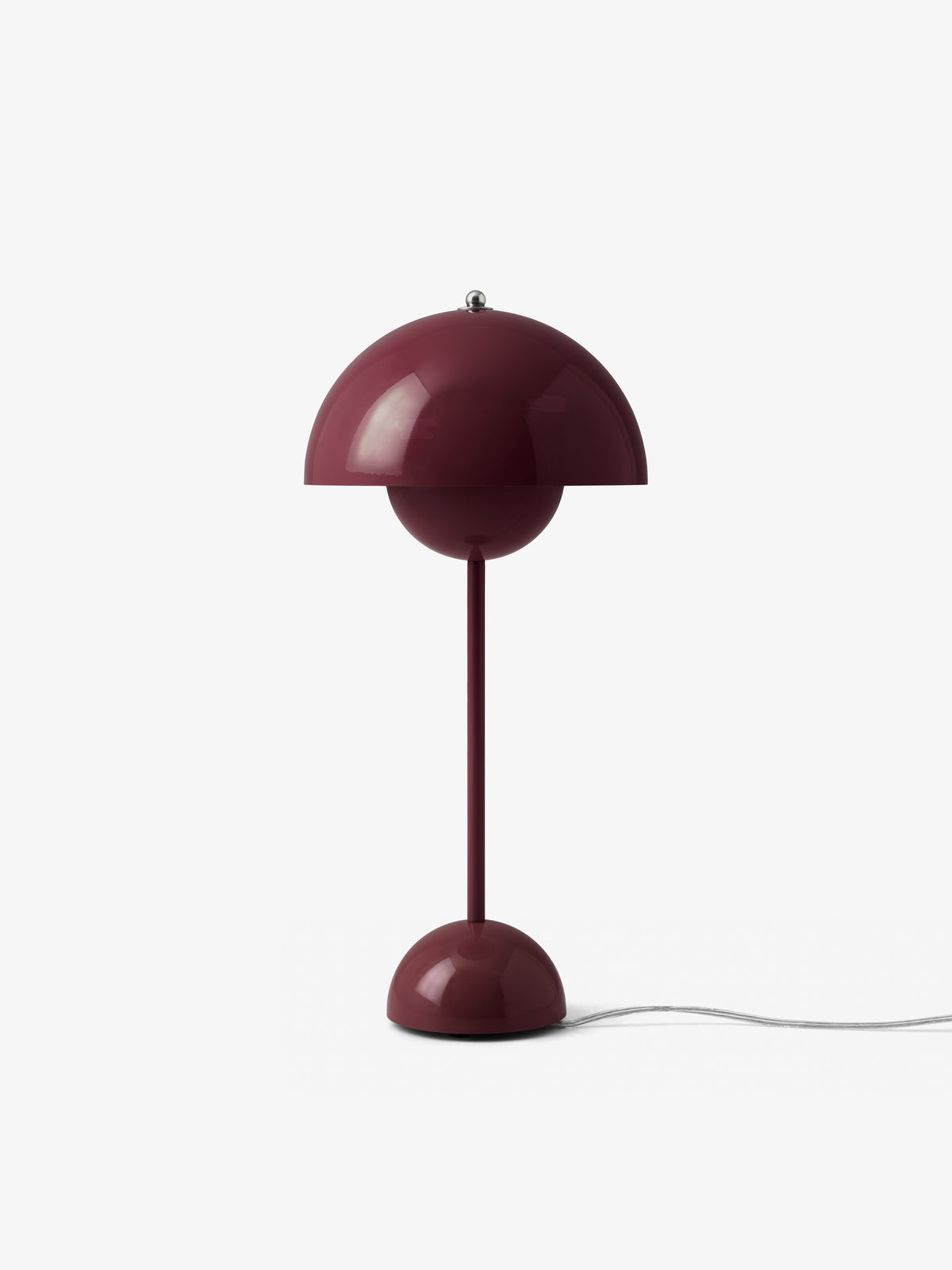 Stolní lampa FLOWERPOT VP3 tmavá švestka