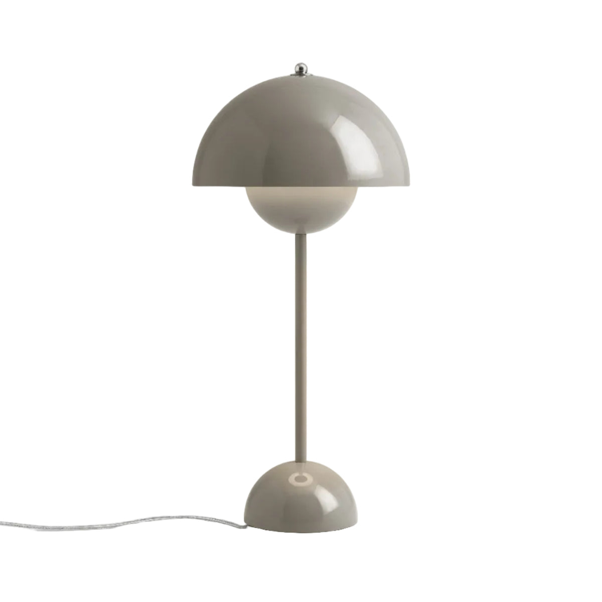Stolní lampa FLOWERPOT VP3 šedobéžová