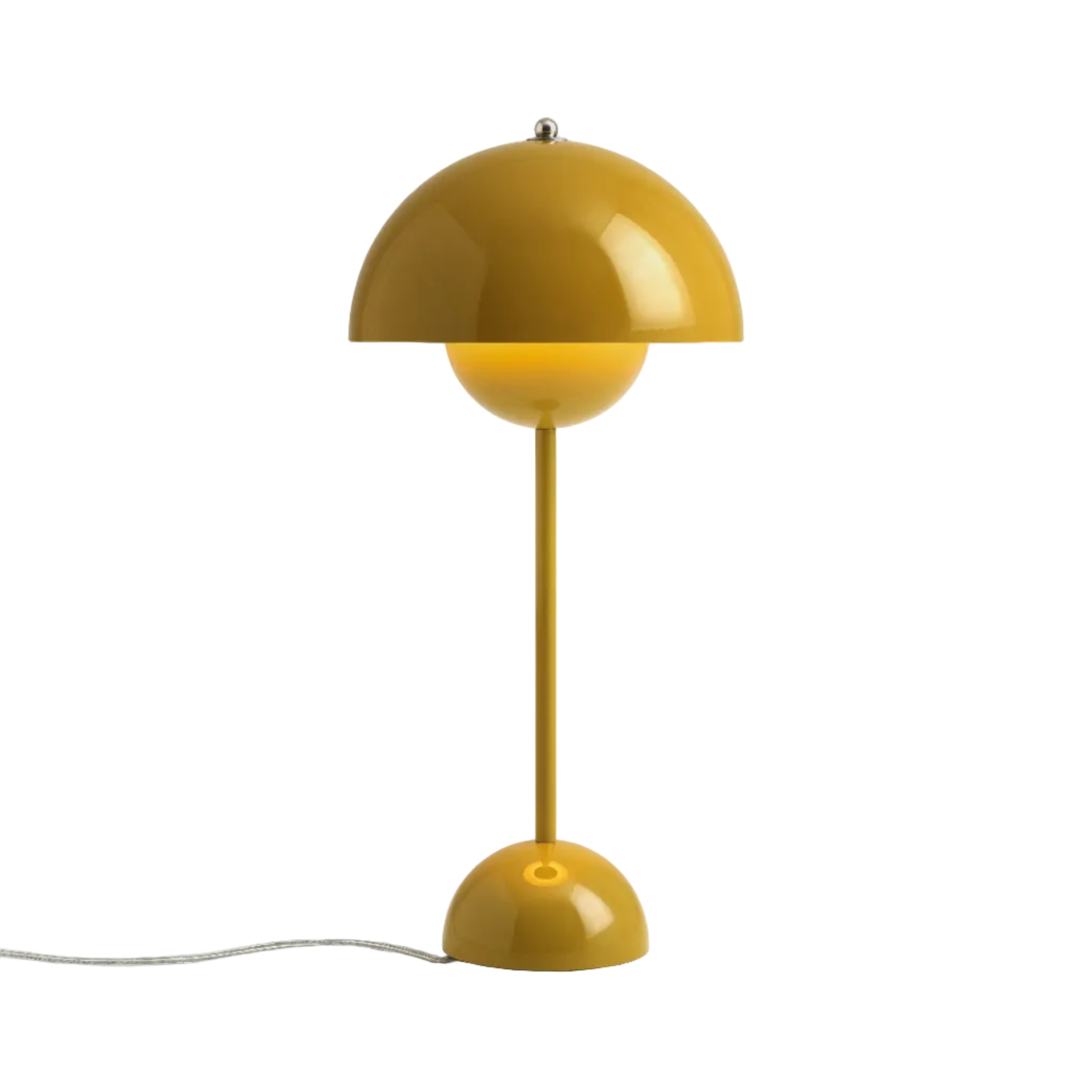 Stolní lampa FLOWERPOT VP3 hořčicová