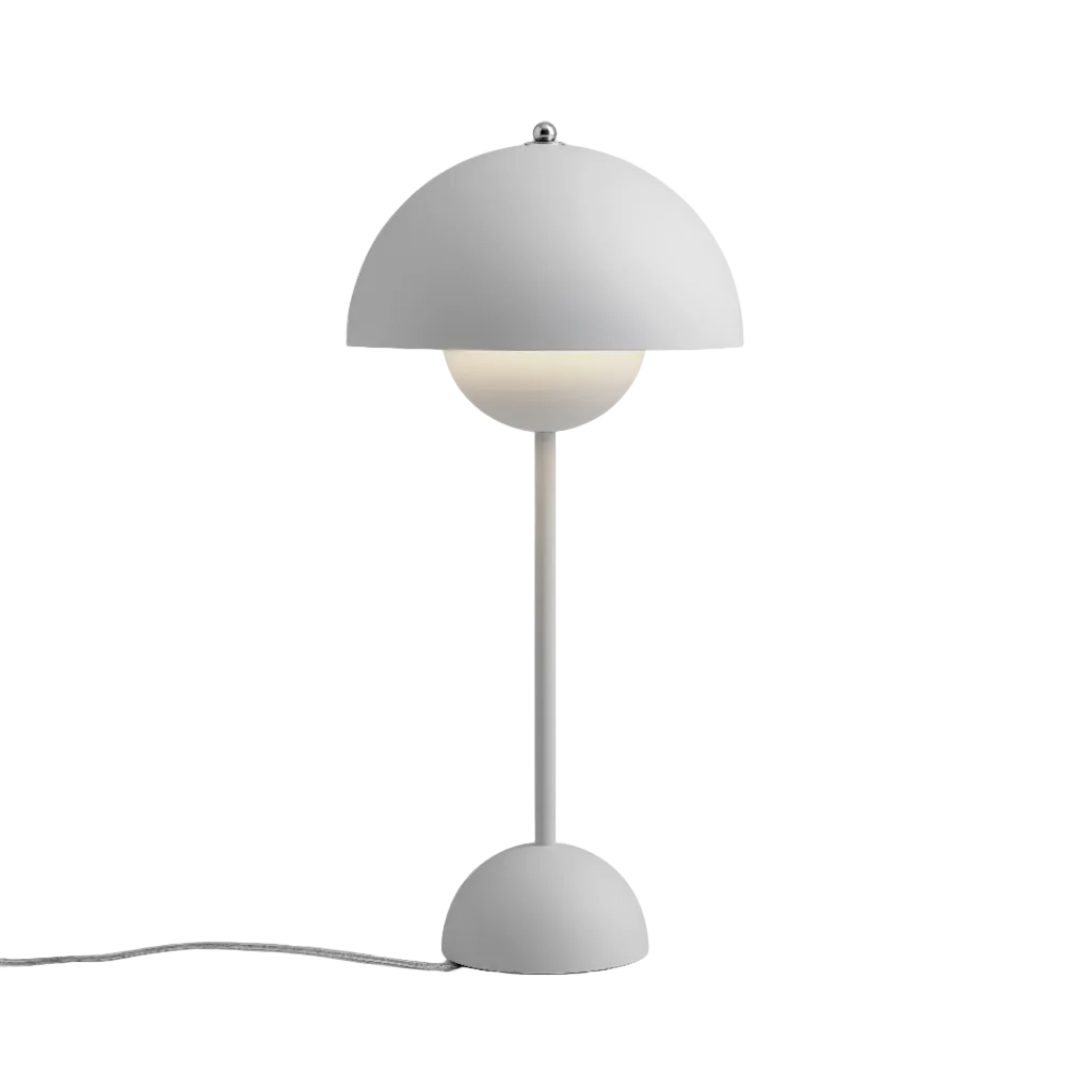 Lampa stolní FLOWERPOT VP3 matná světle šedá