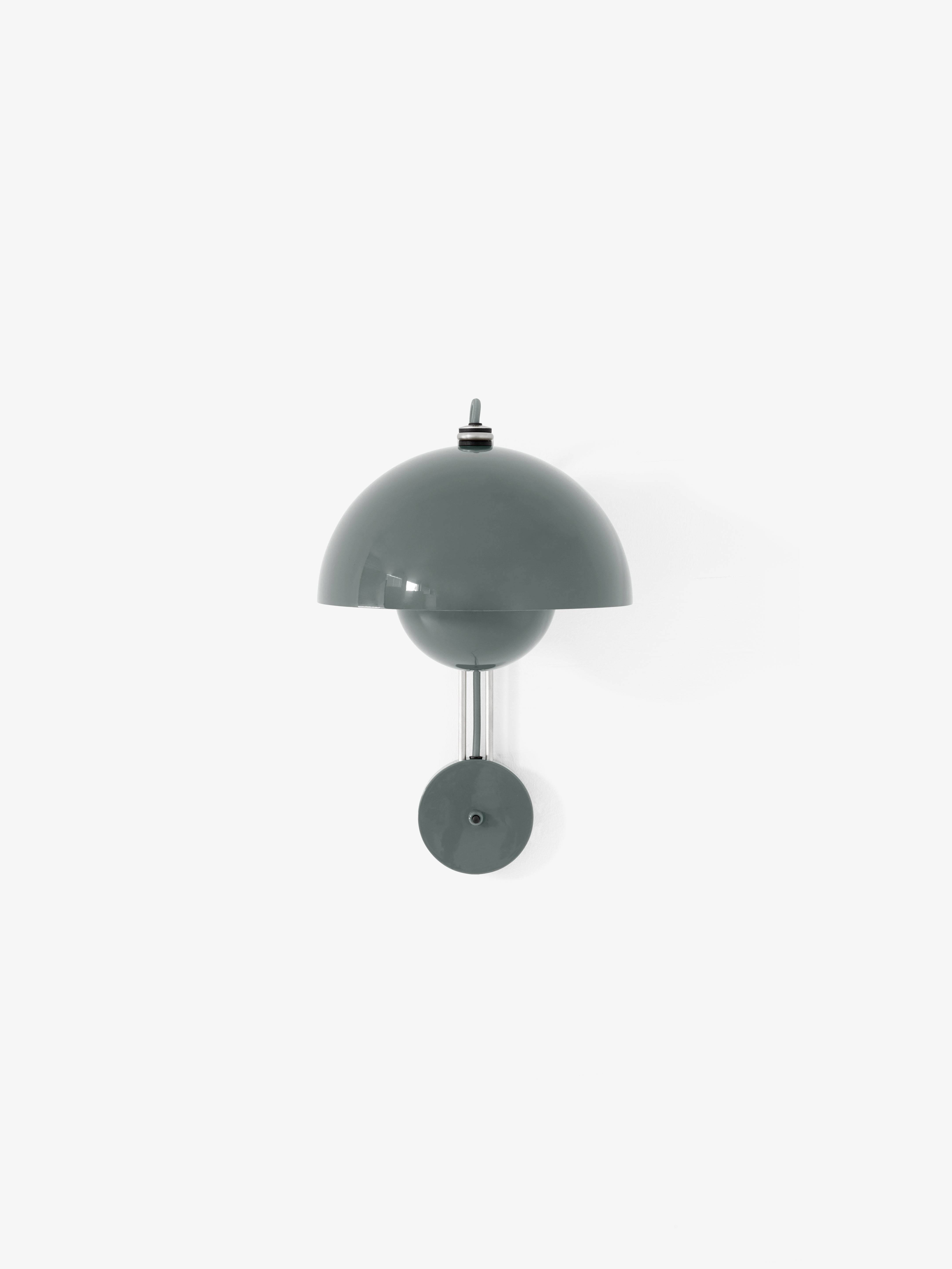 Nástěnná lampa FLOWERPOT VP8 šedobluá