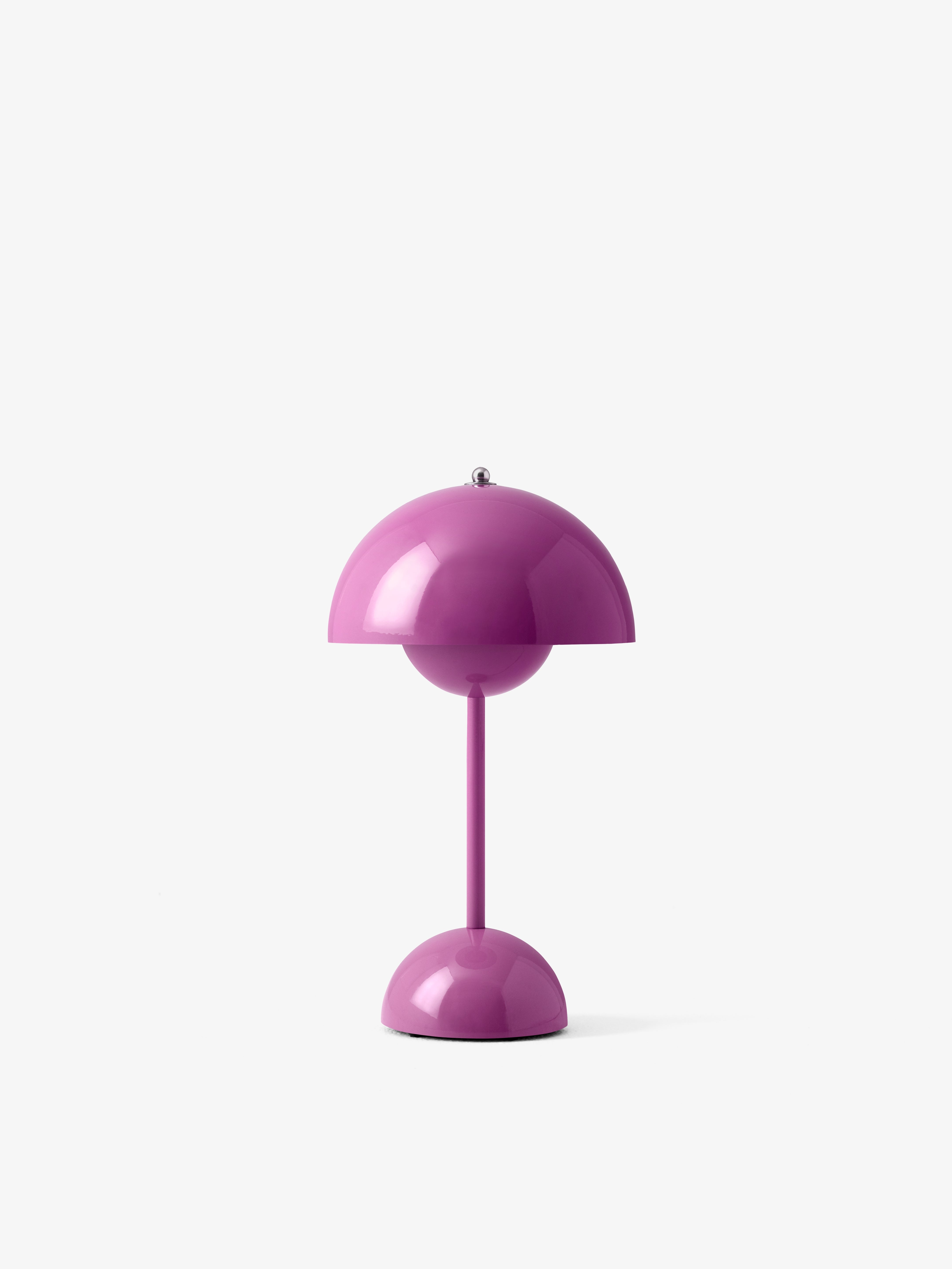 Přenosná lampa FLOWERPOT VP9 v barvě fuchsie