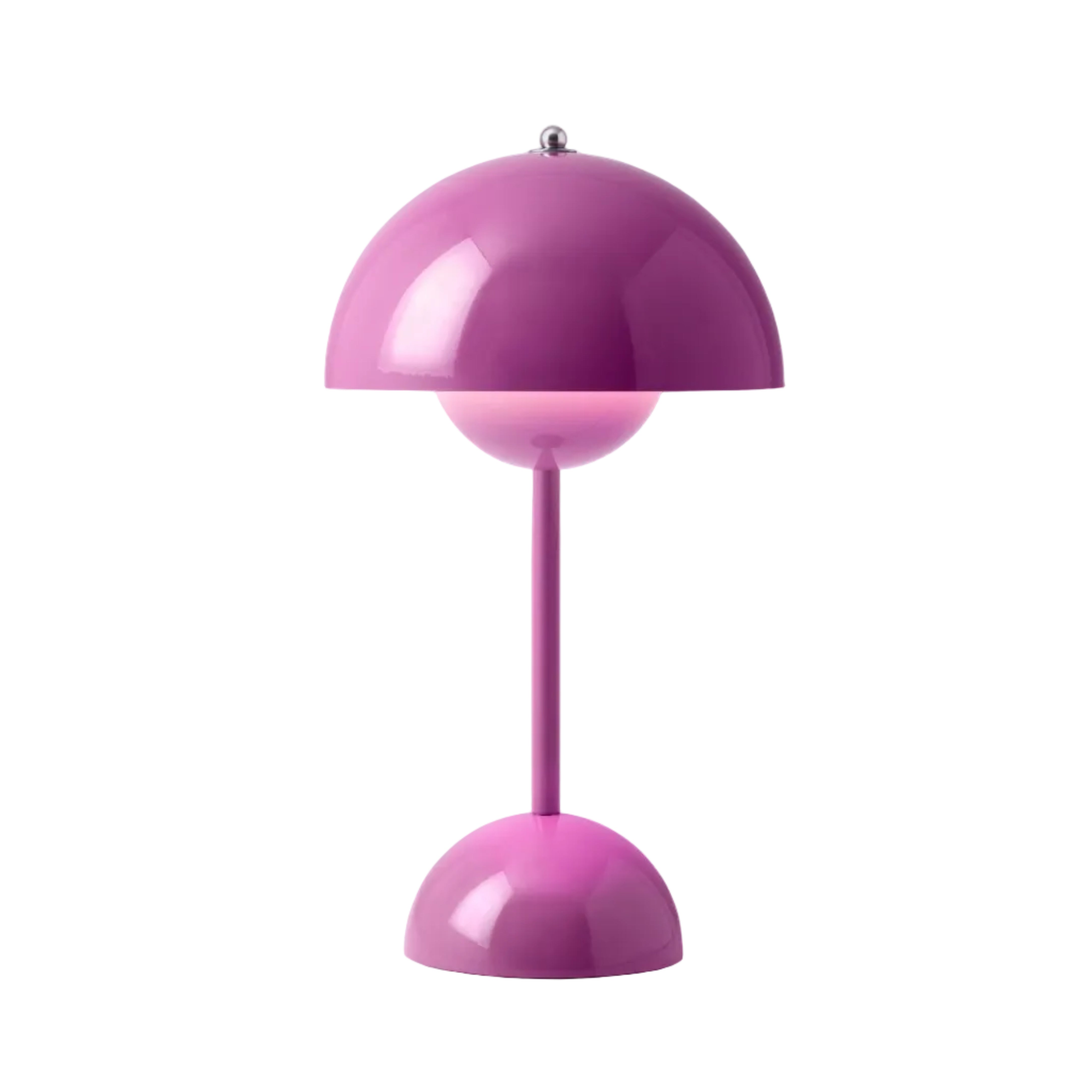 Přenosná lampa FLOWERPOT VP9 v barvě fuchsie