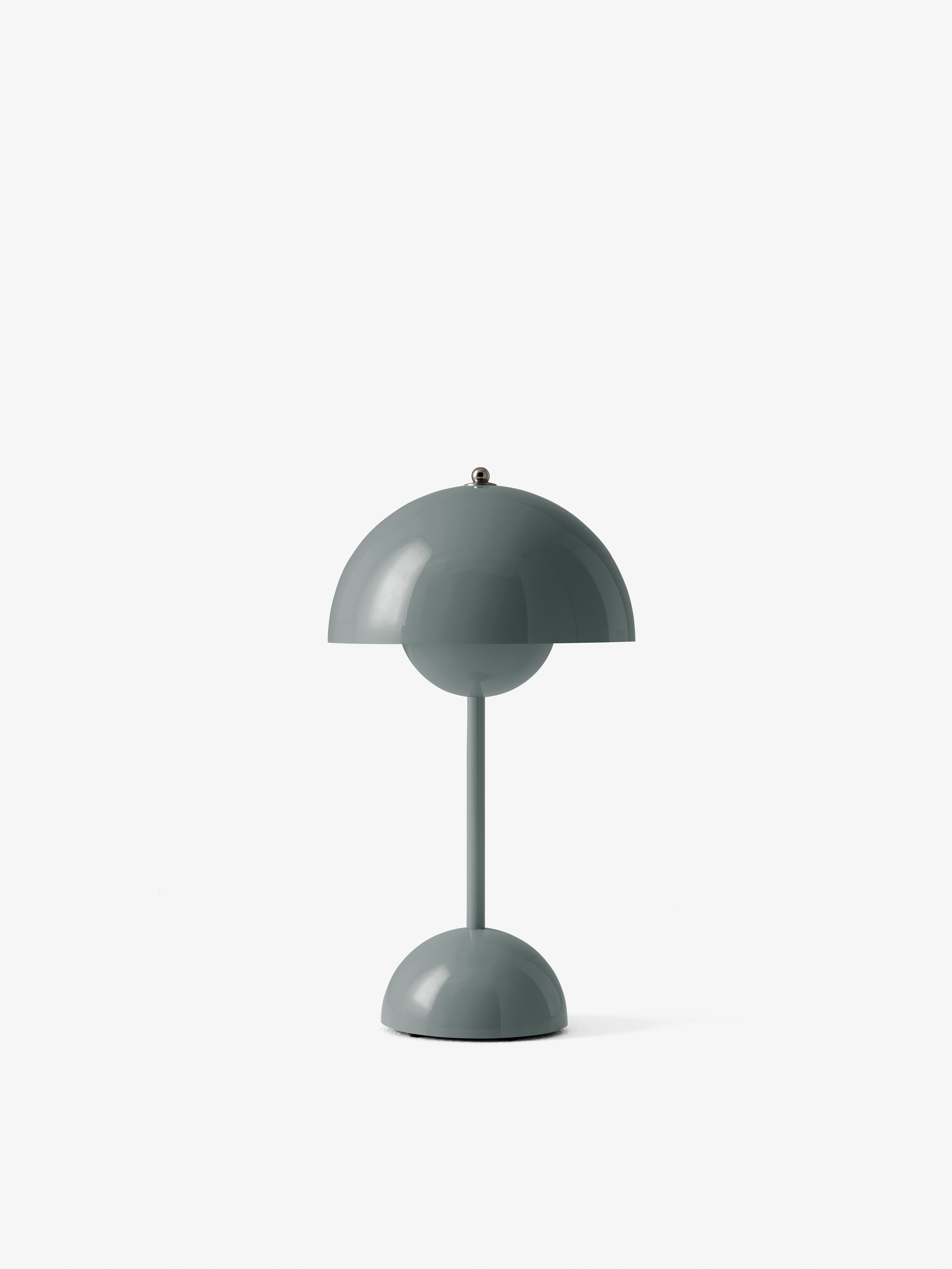 Lampa prenosná FLOWERPOT VP9 šedobluá
