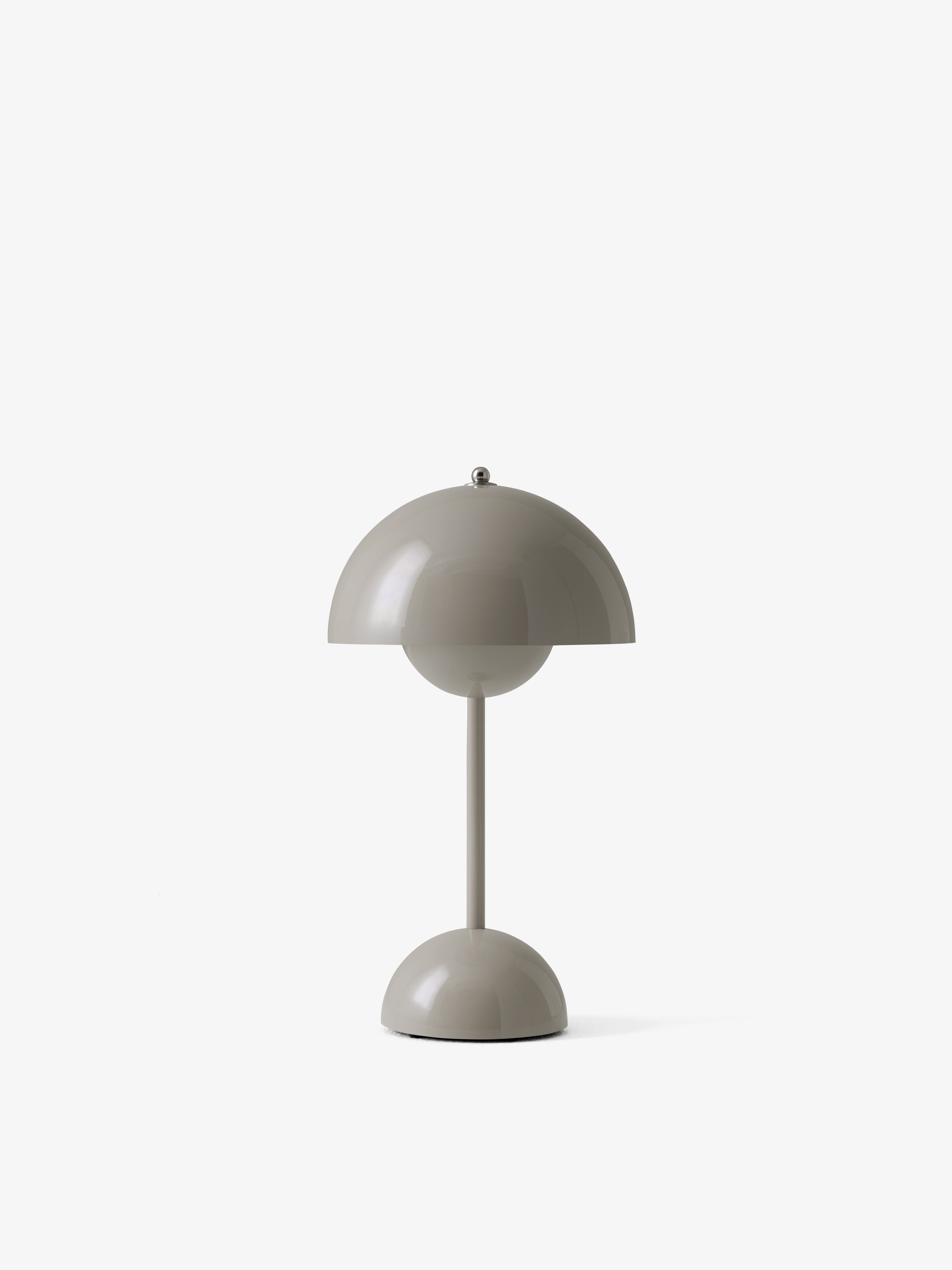 Přenosná lampa FLOWERPOT VP9 šedobéžová